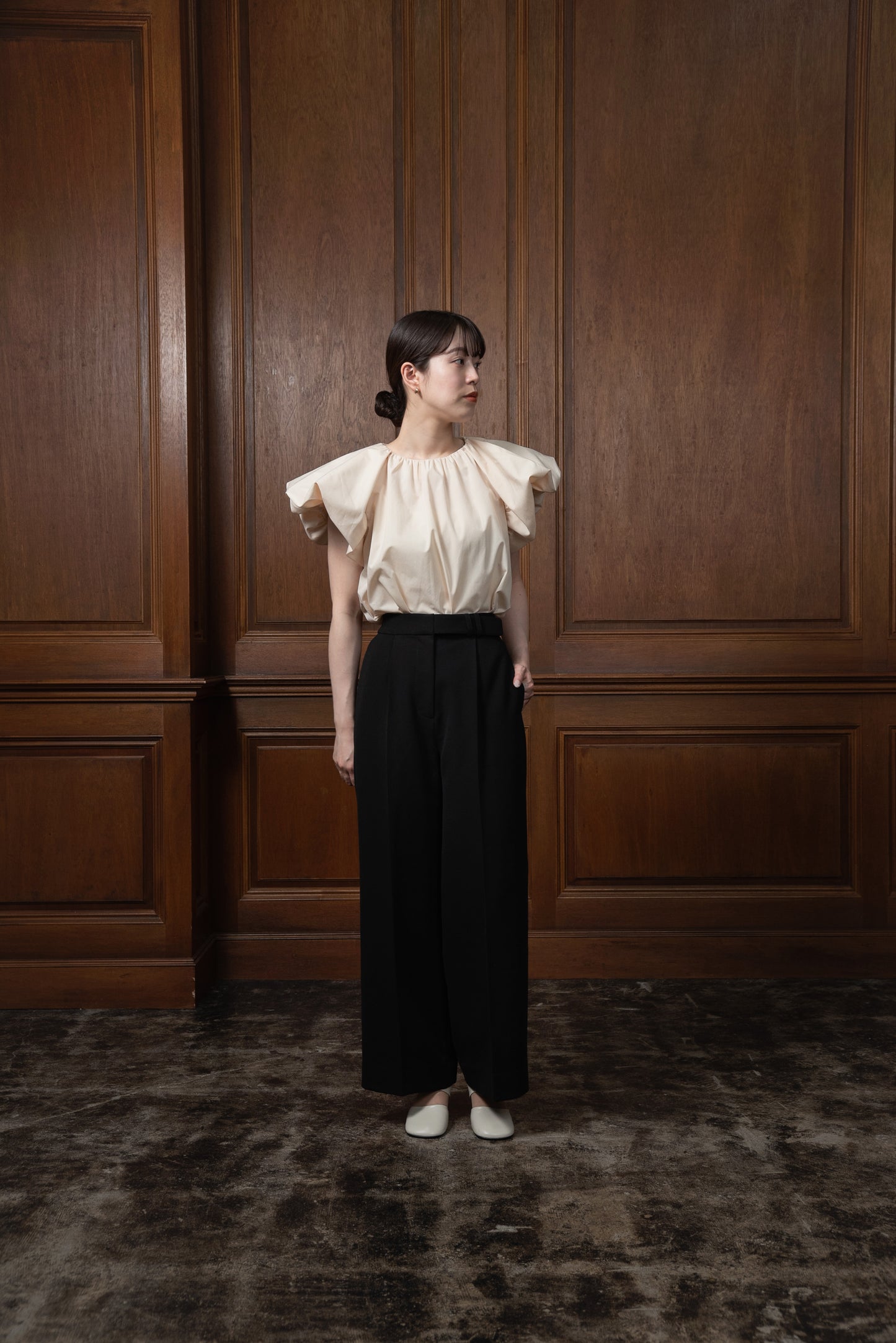 belted pants