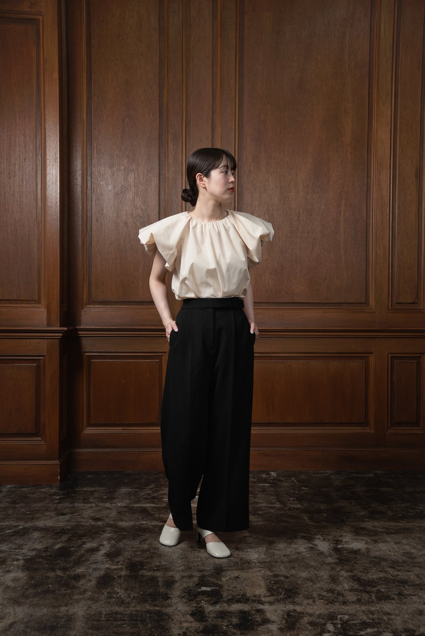 belted pants