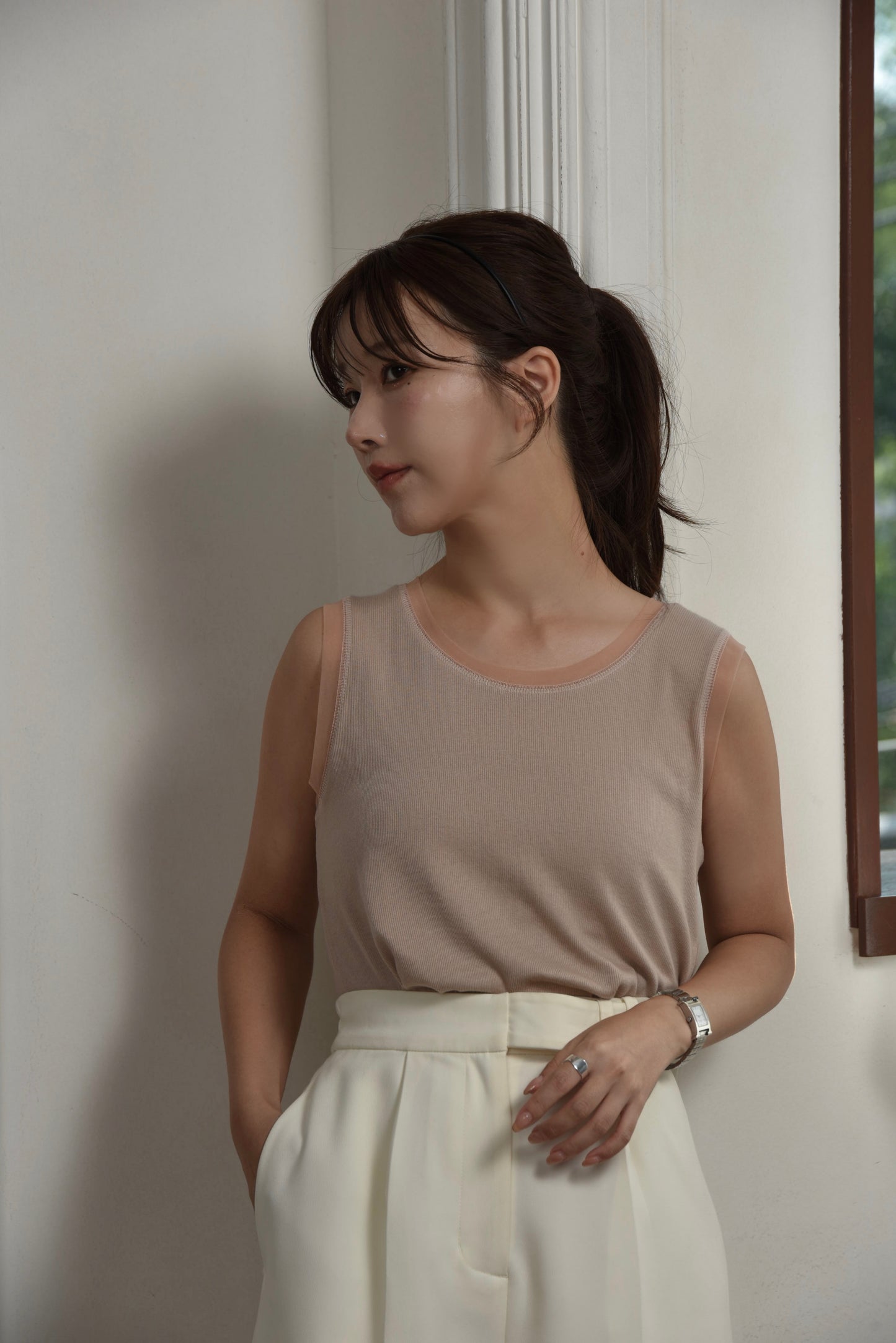 sheer mesh docking rib tank
