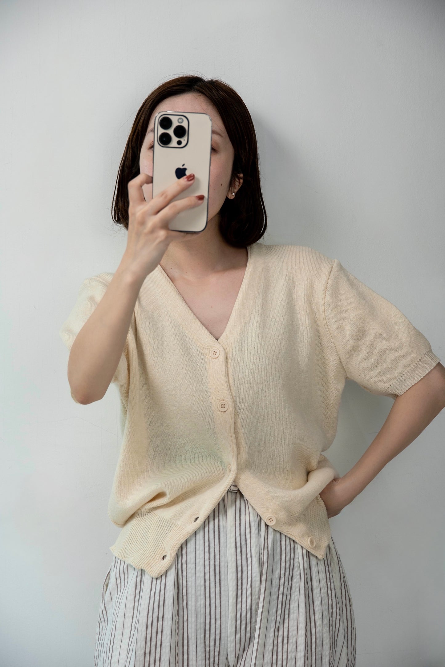 rafu v simple cardigan