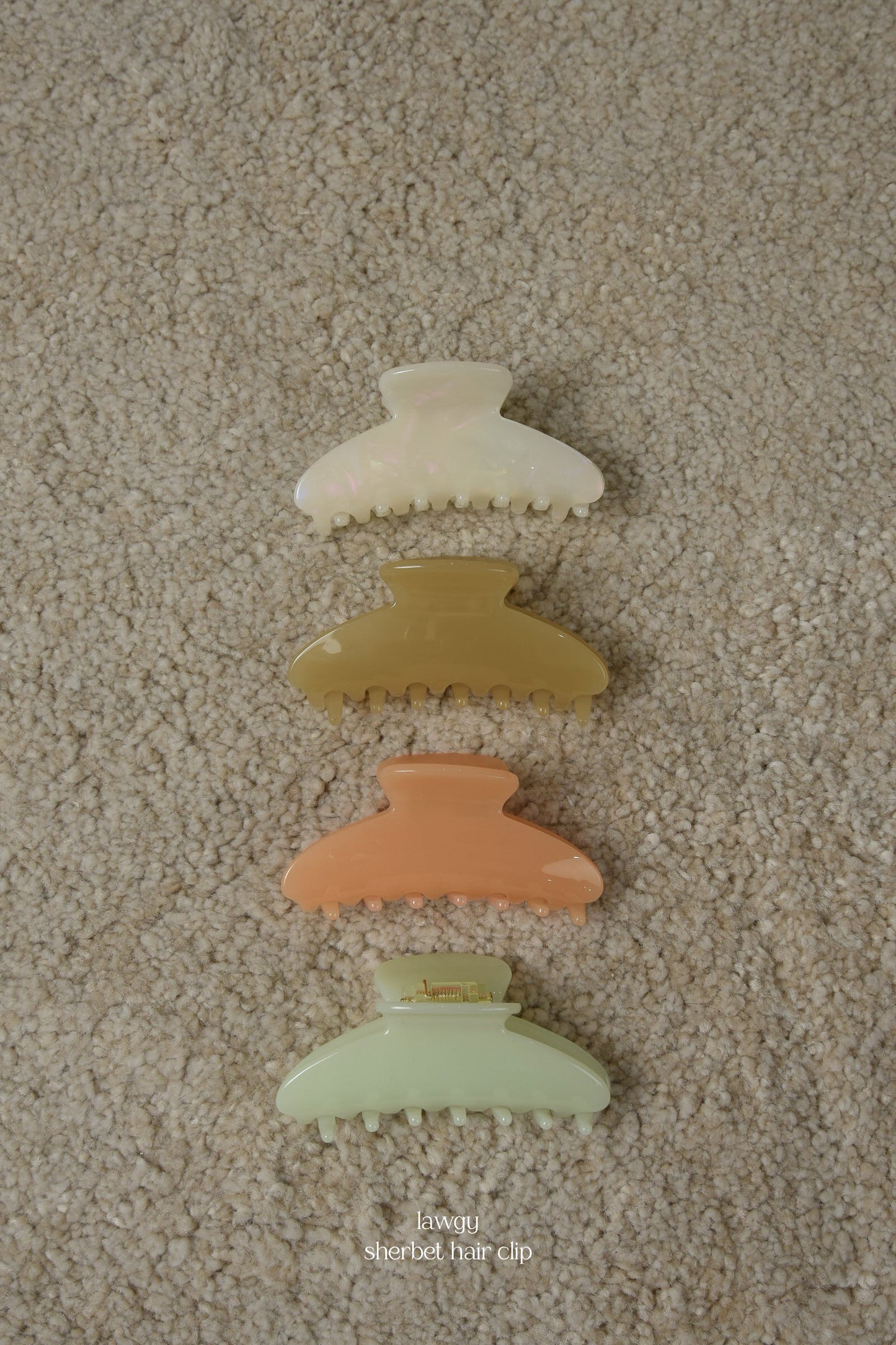 sherbet hair clip
