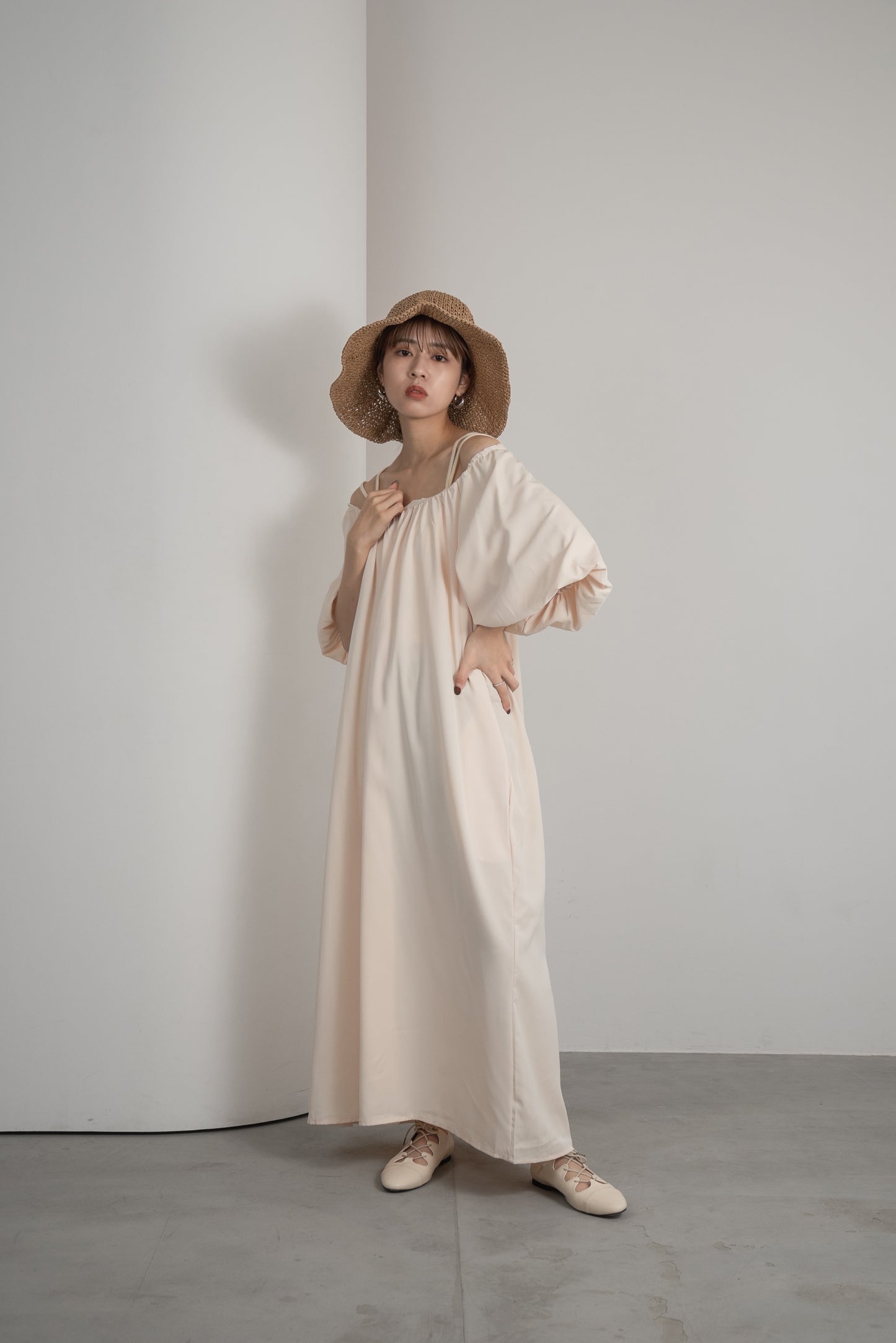 off shoulder thick ops
