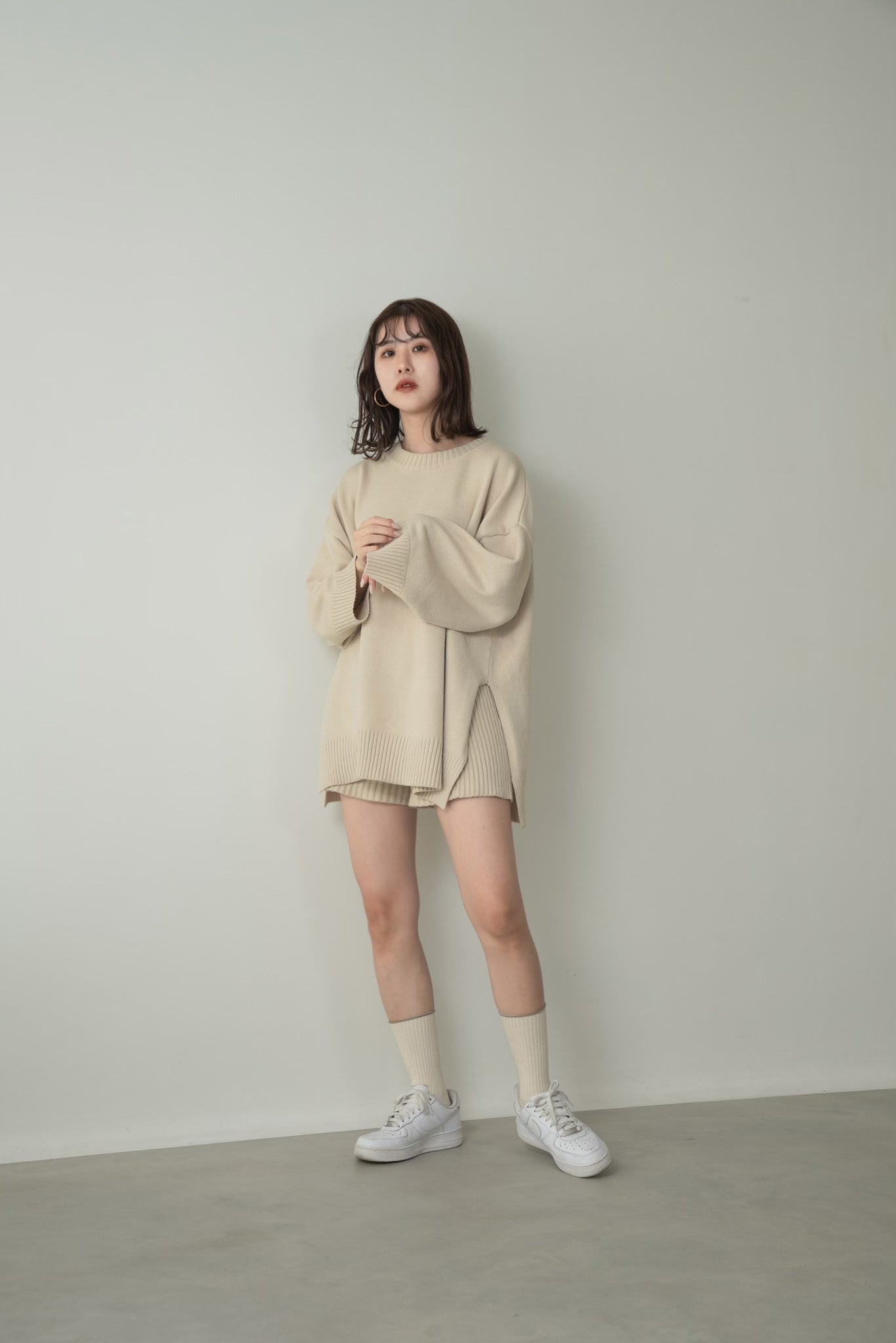 loose knit set up
