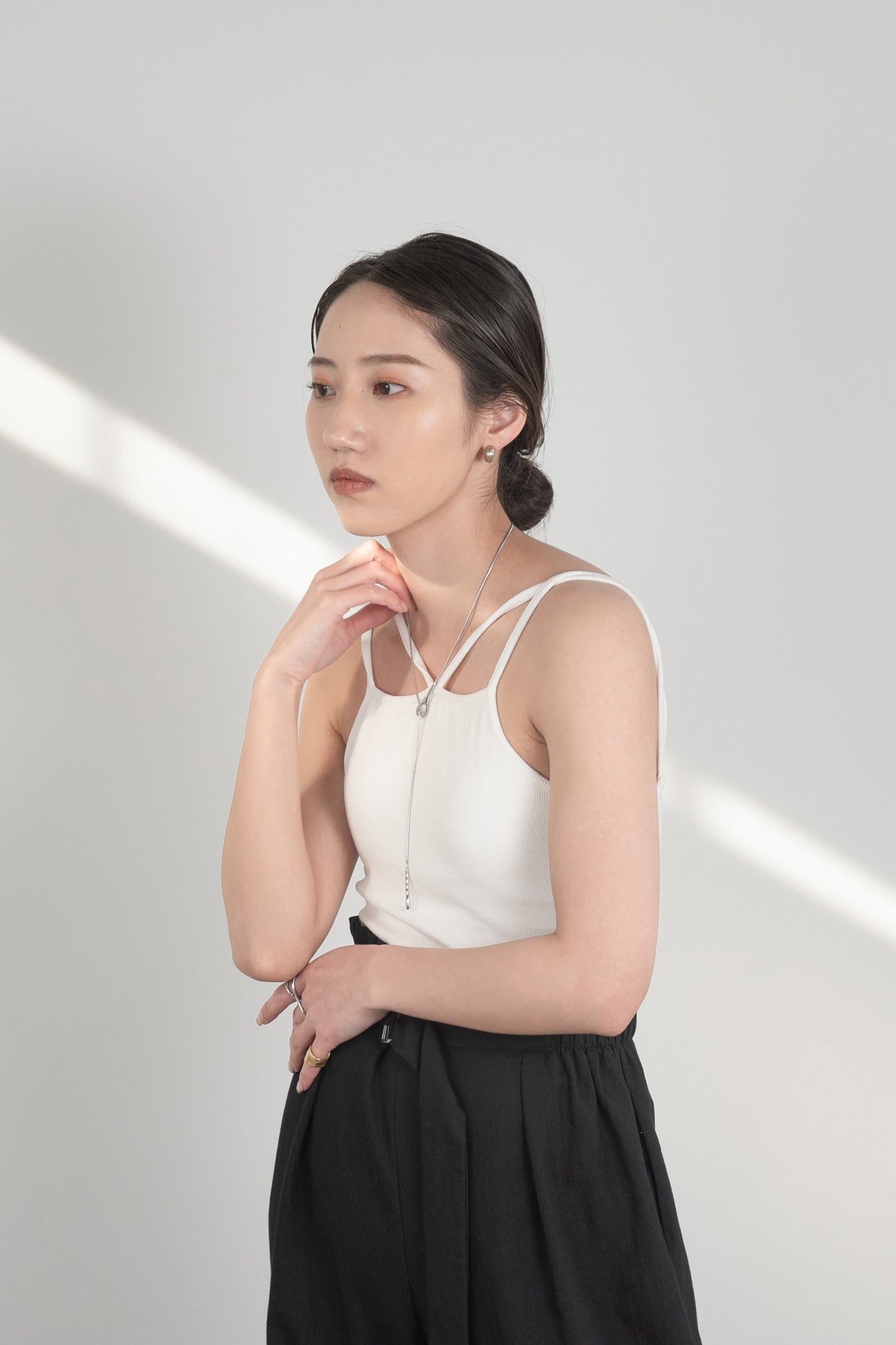 V strap cami