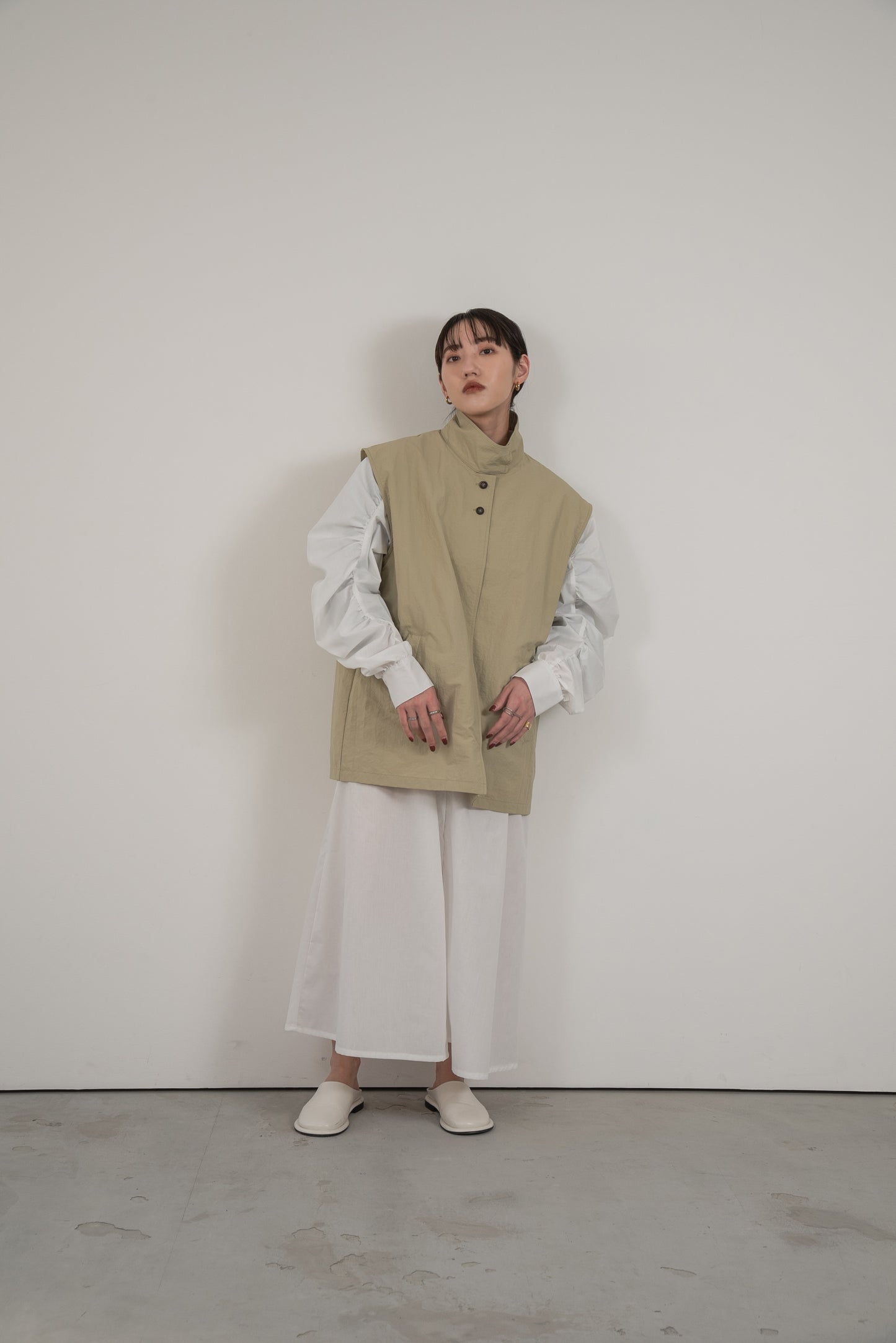 multiway flutter trench coat