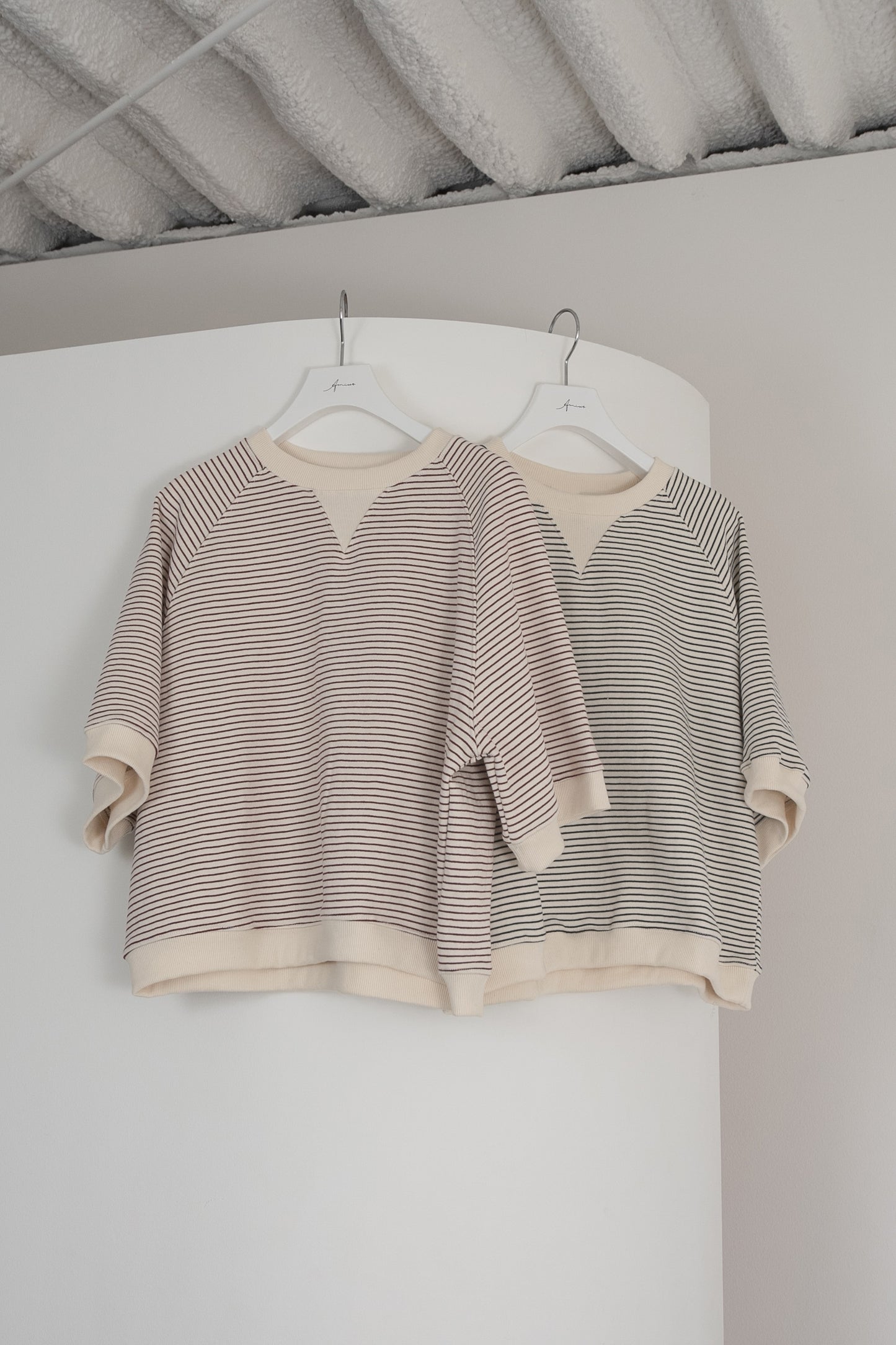 stripe cut t