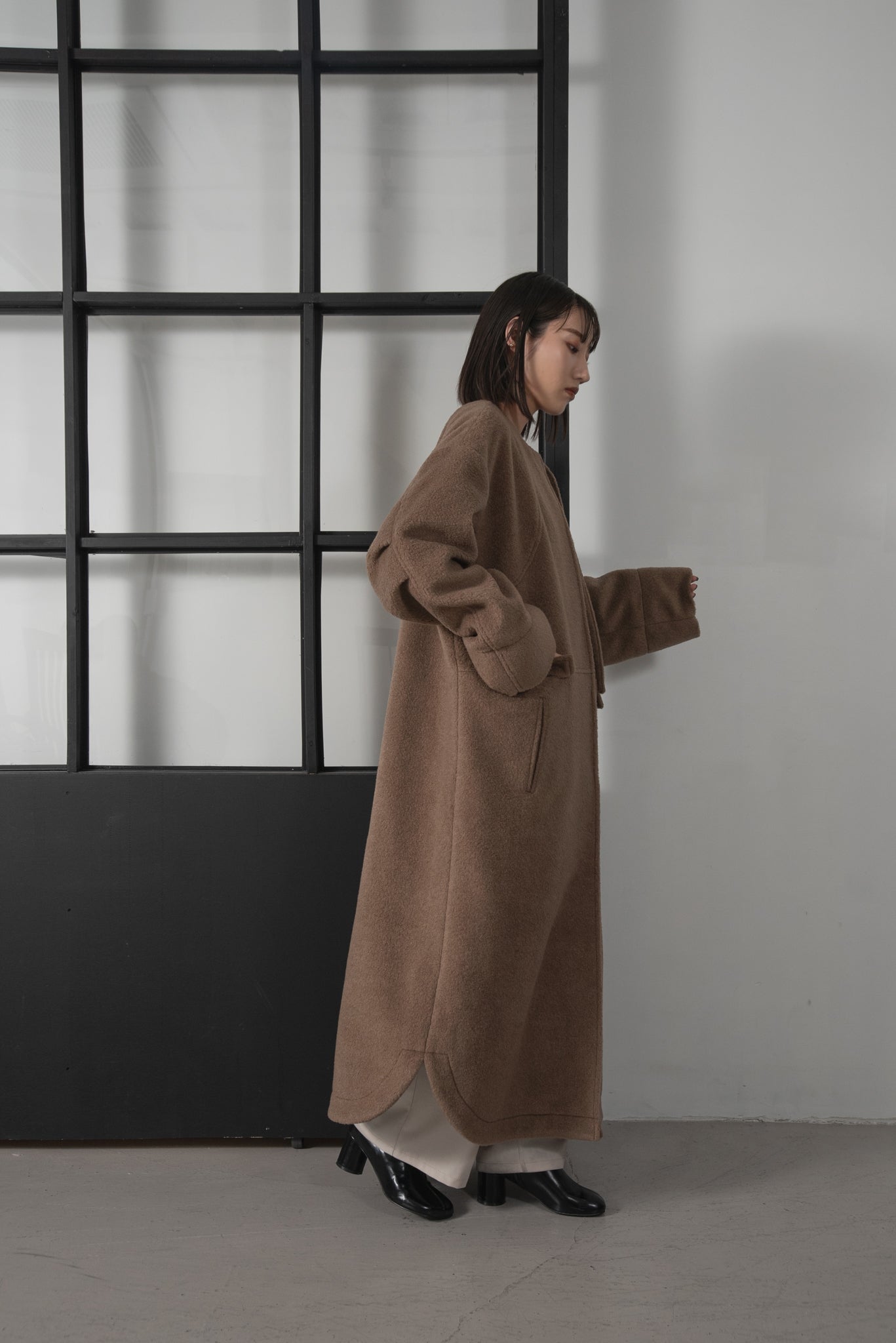 fluffy ribbon long outer