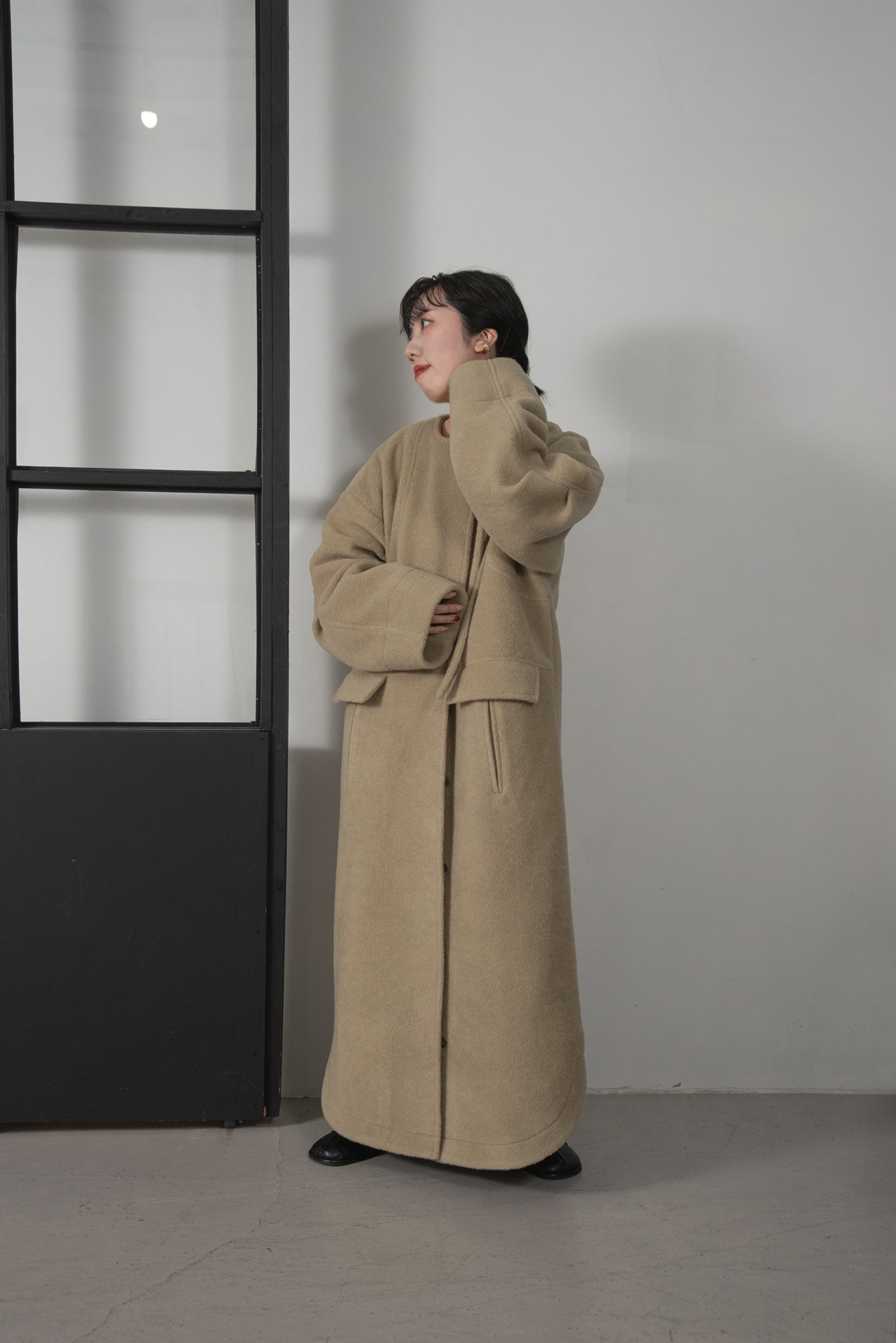 fluffy ribbon long outer