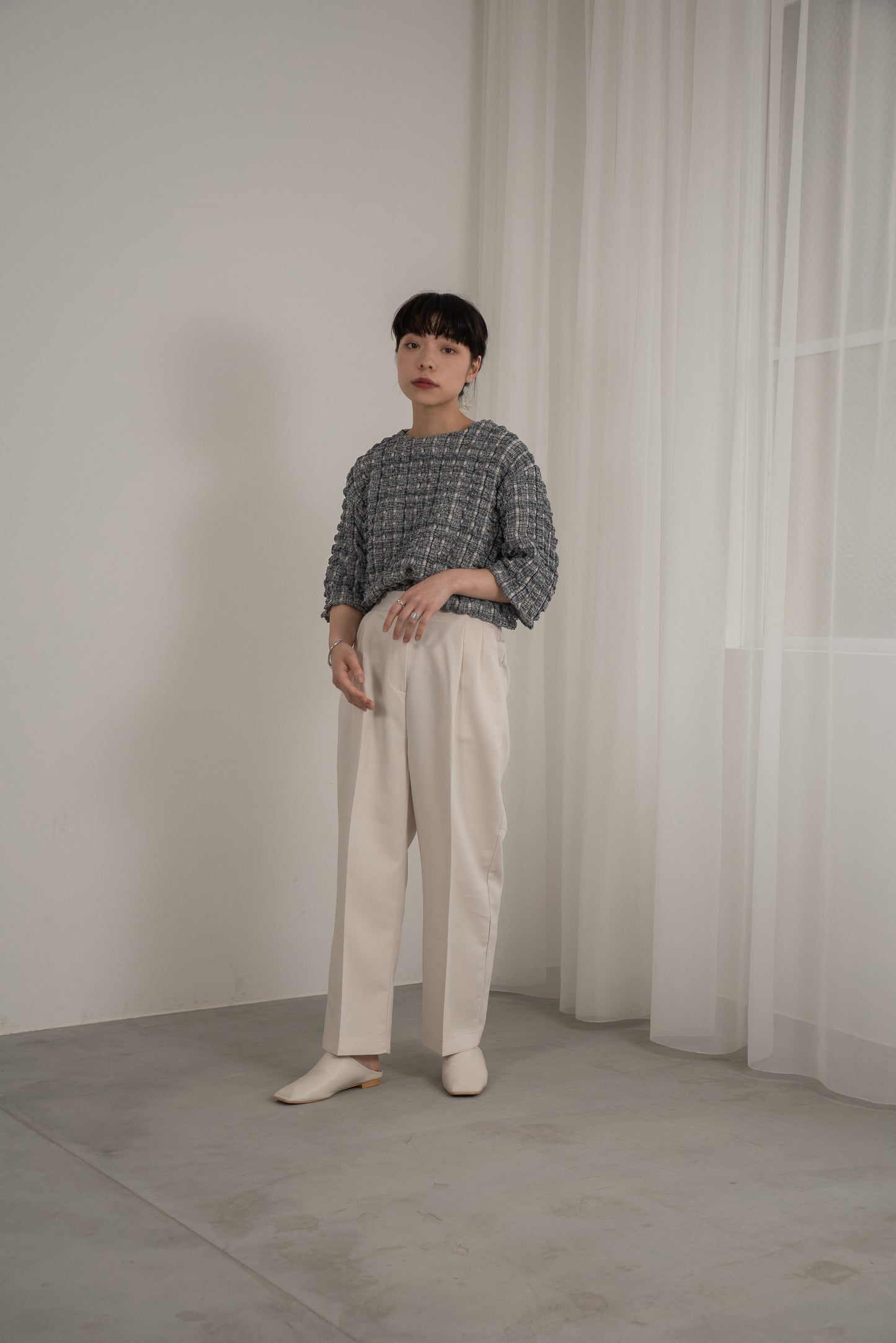 to square flat shoes