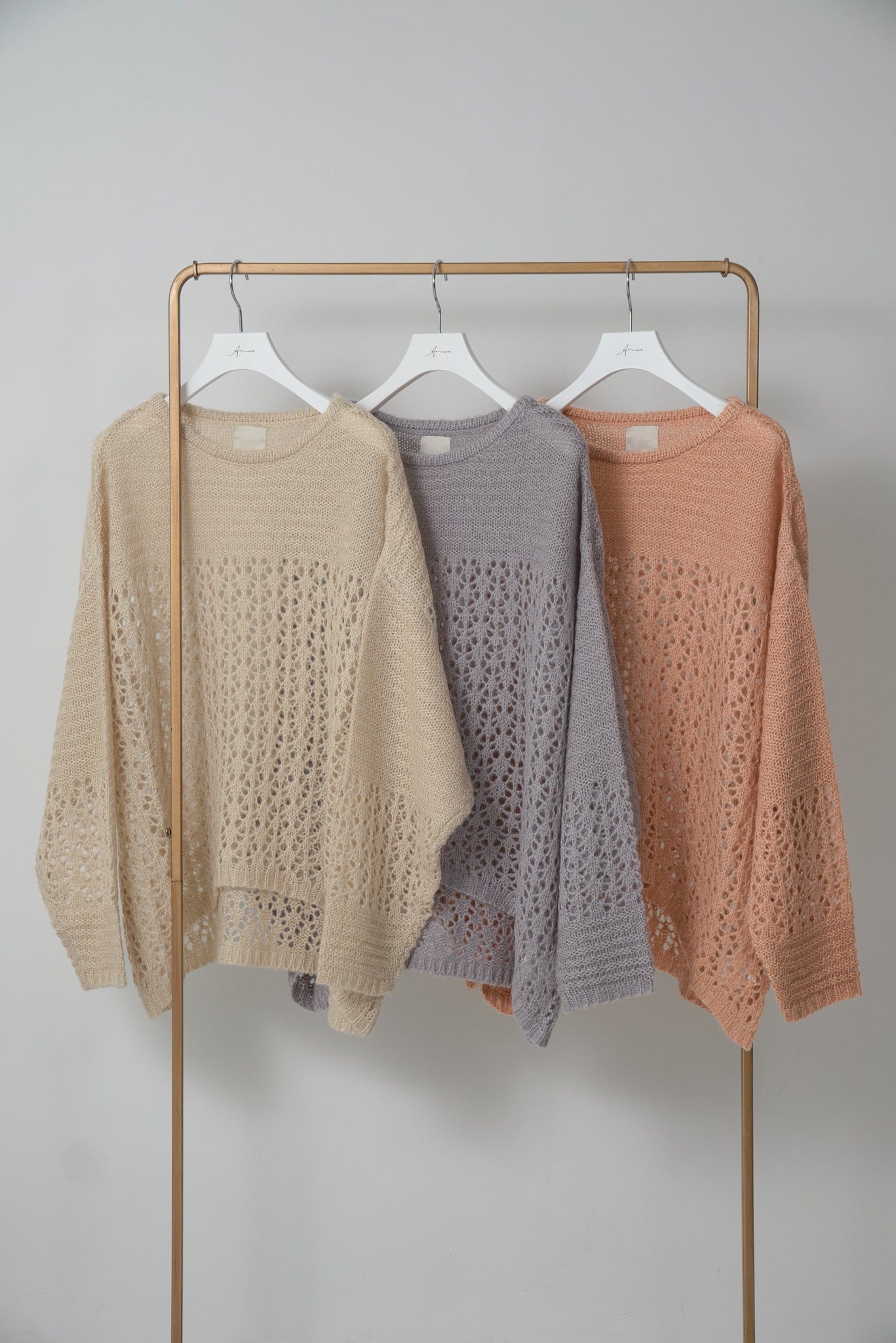 mohair low gauge knit