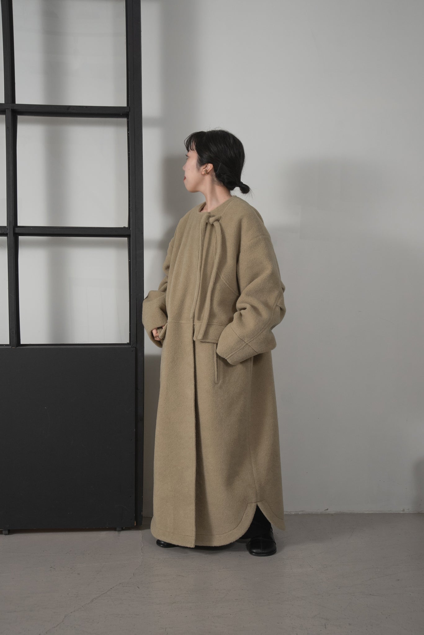 fluffy ribbon long outer