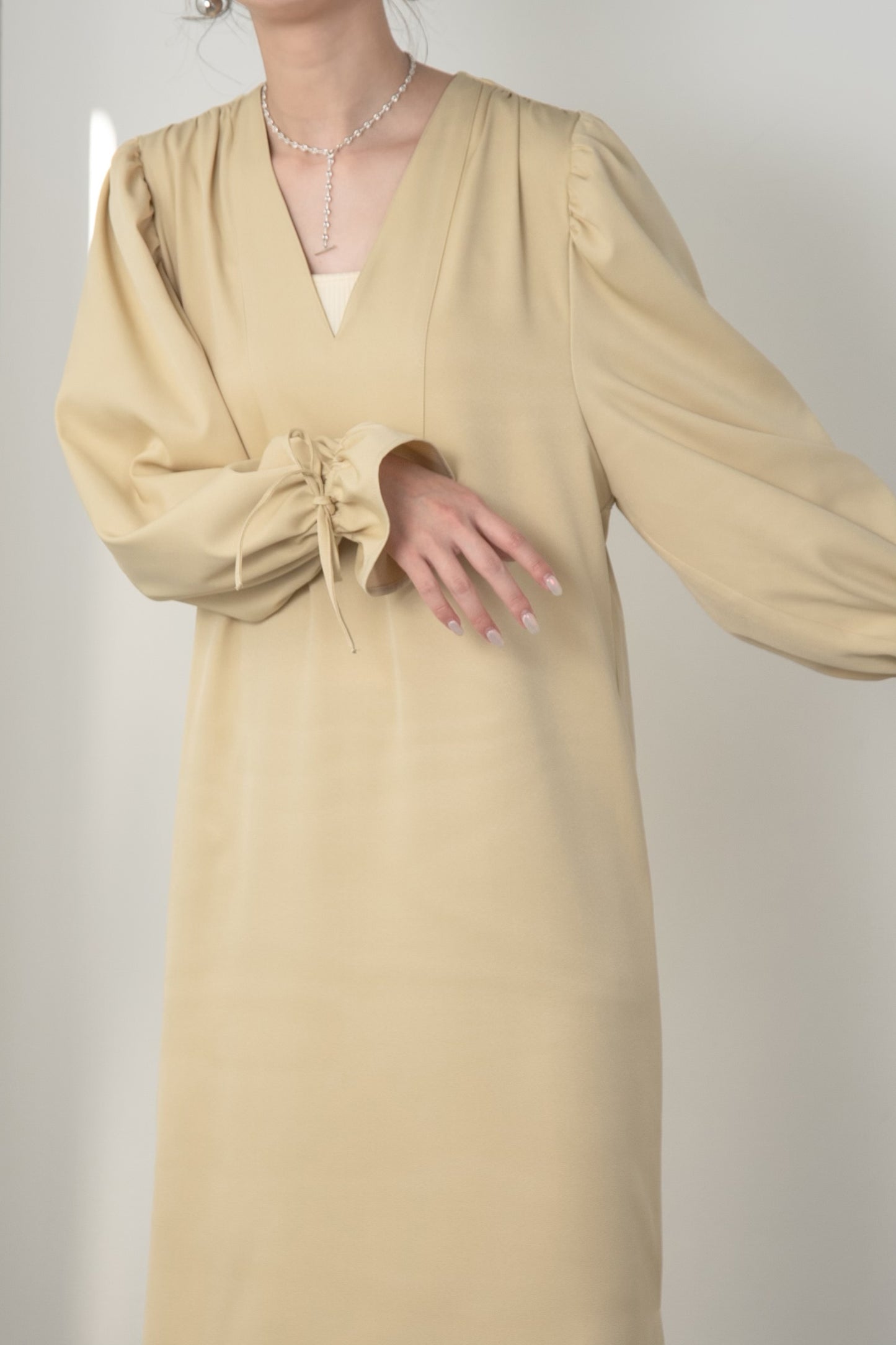 twill ribbon cuffs slit ops