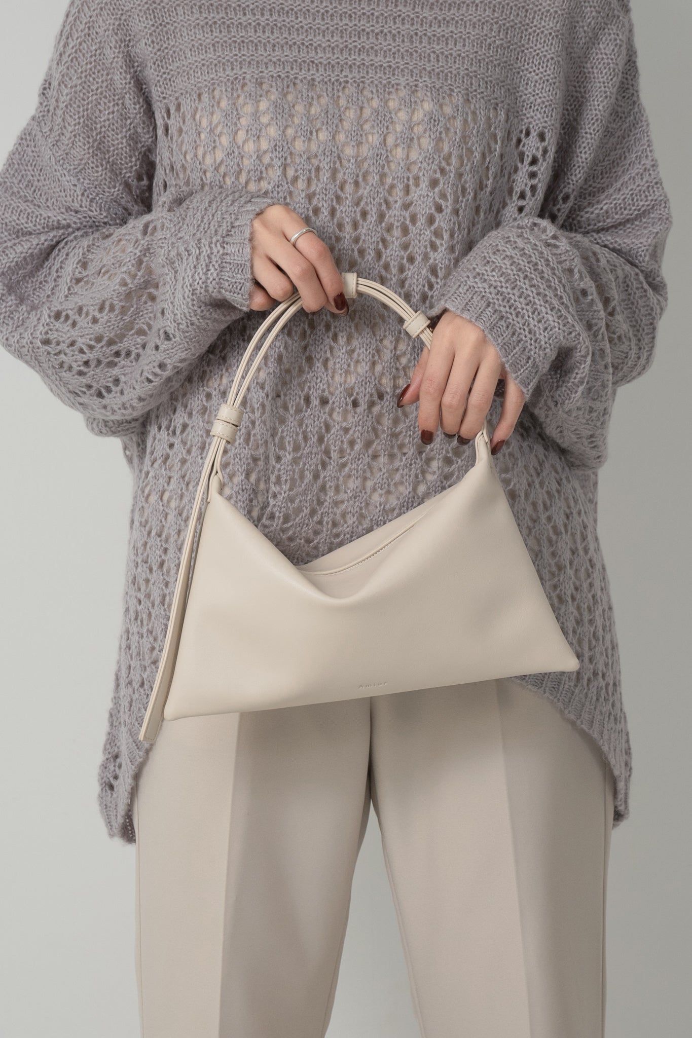 mohair low gauge knit
