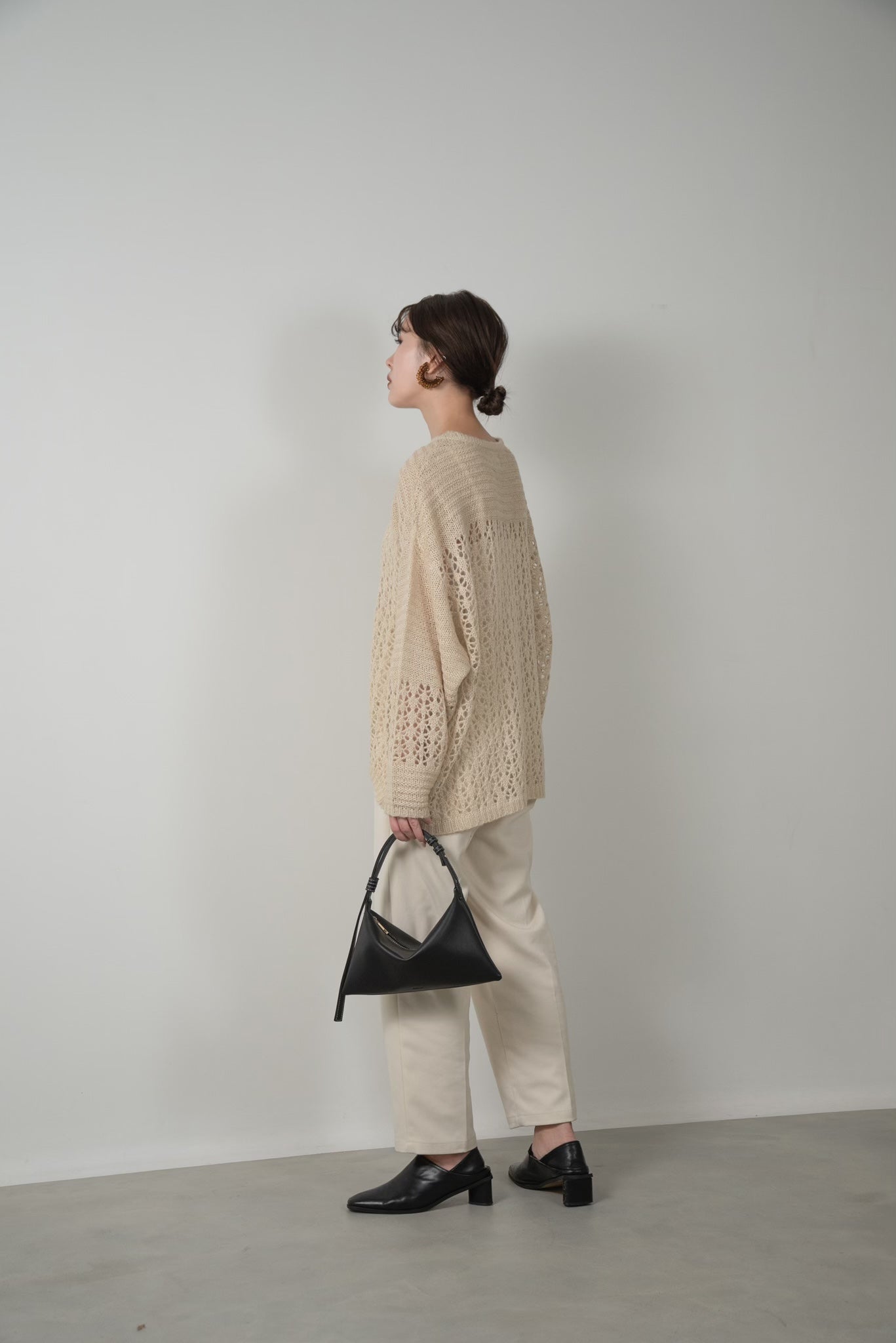 mohair low gauge knit