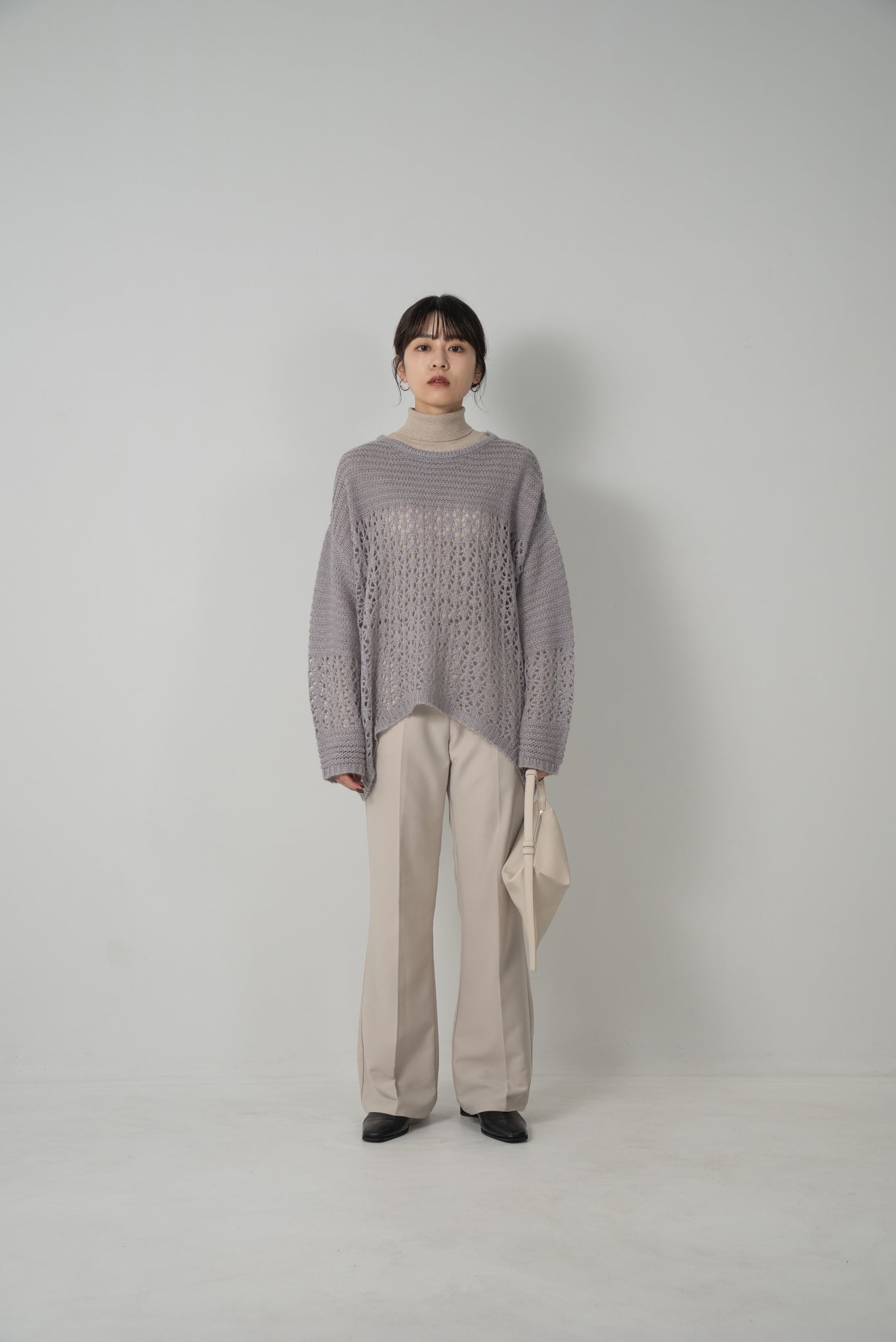 mohair low gauge knit