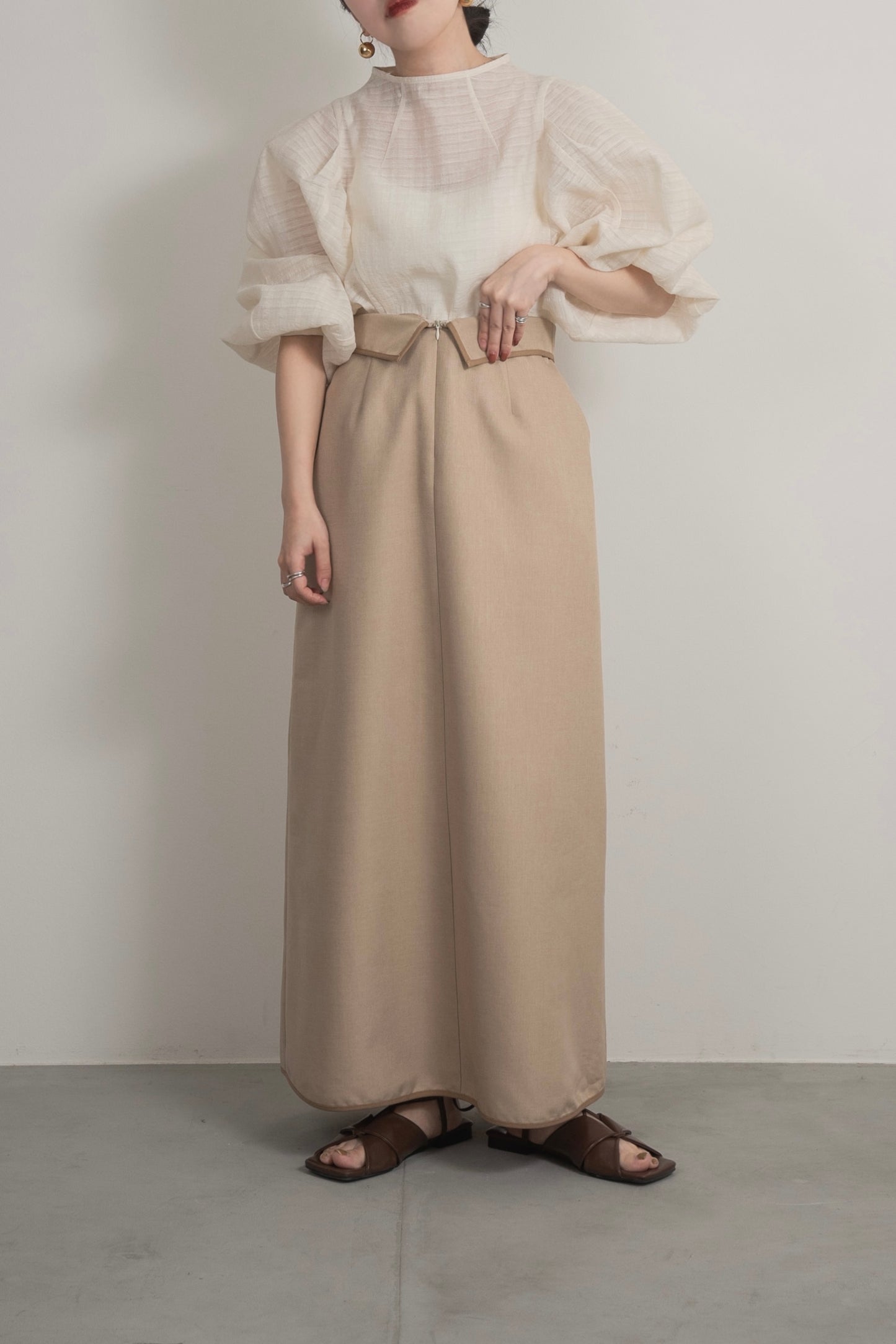 change waist design skirt