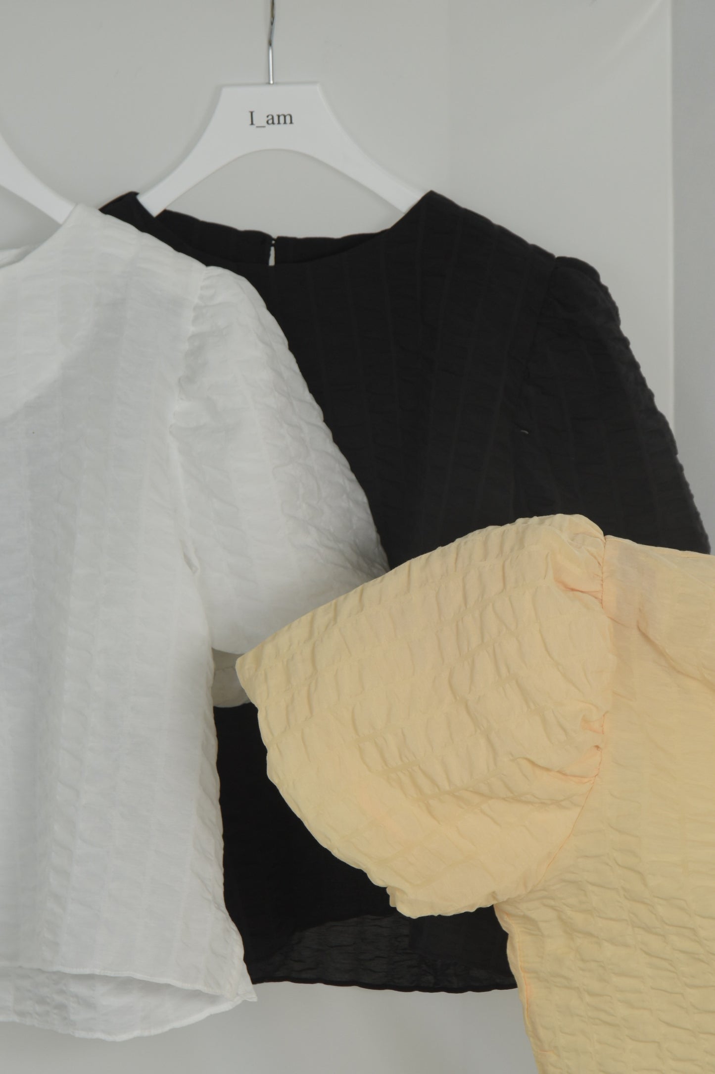 ripple puff sleeve tops