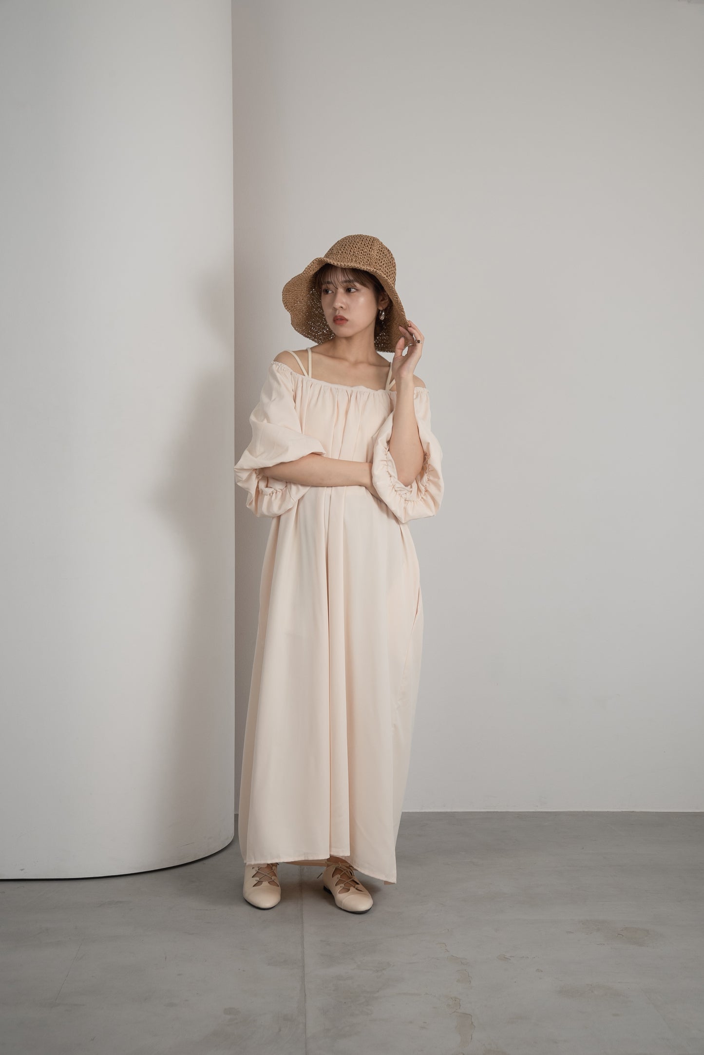 off shoulder thick ops