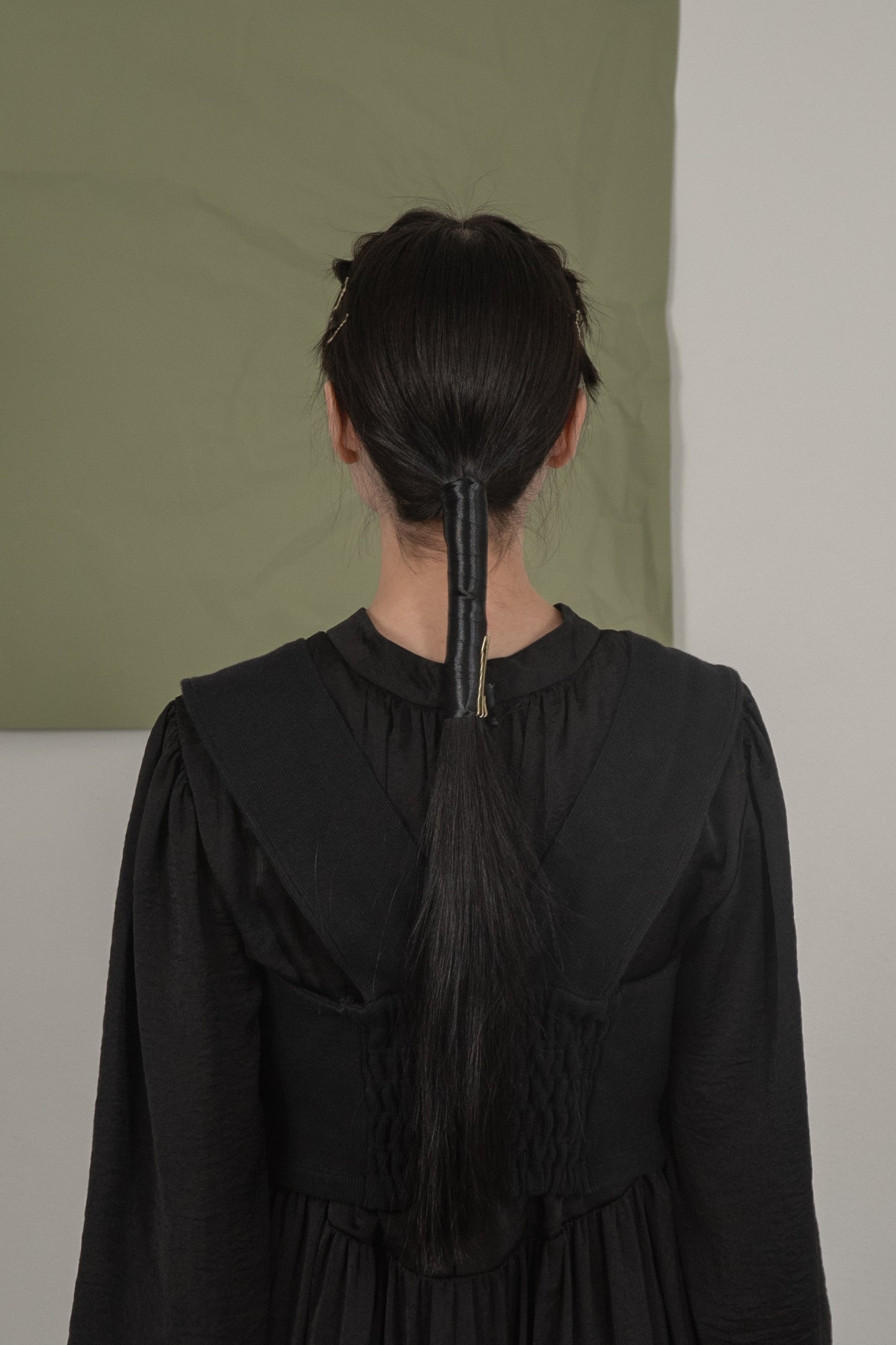 high neck tiered ops
