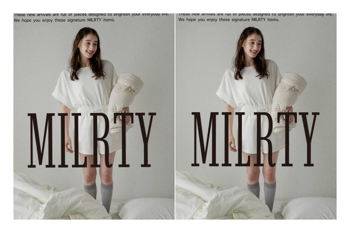【MILRTY】7.15(wed) NEW ITEM