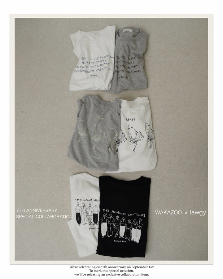 【WAKAZOO × lawgy】Special collaboration