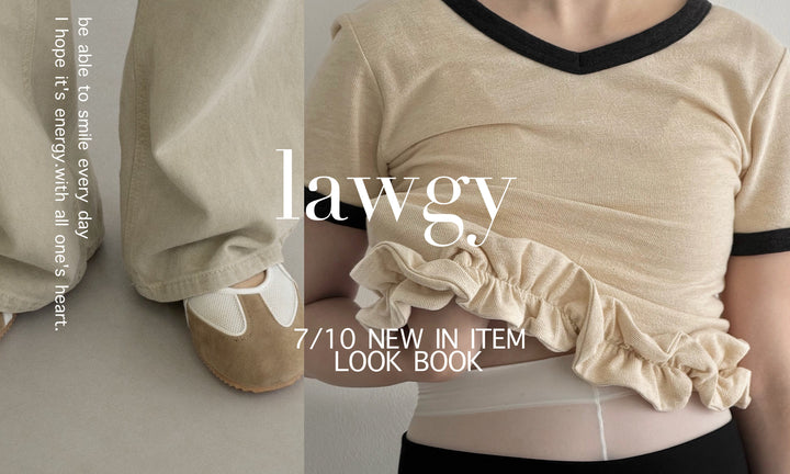 【lawgy】7.10(fri) NEW ITEM