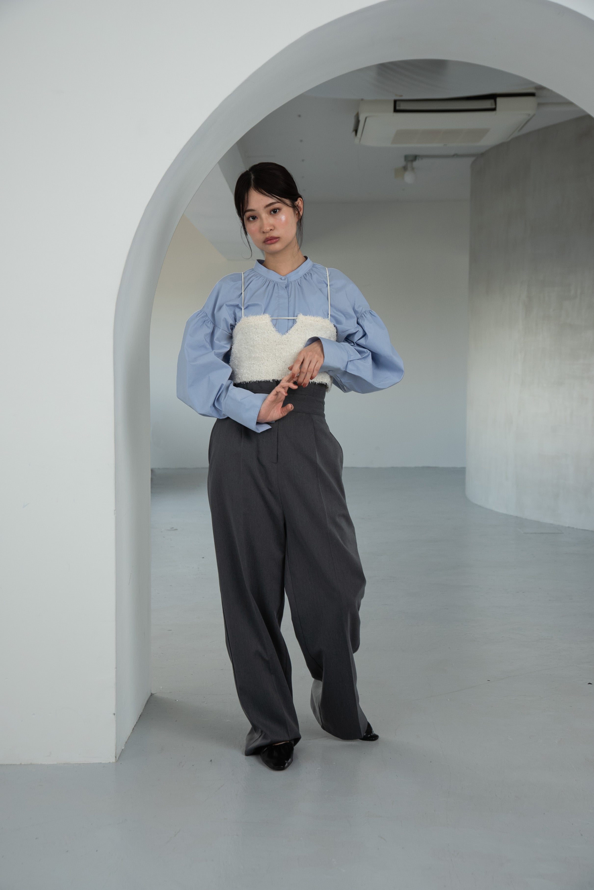 round volume sleeve blouse – eim online（エイム オンライン）