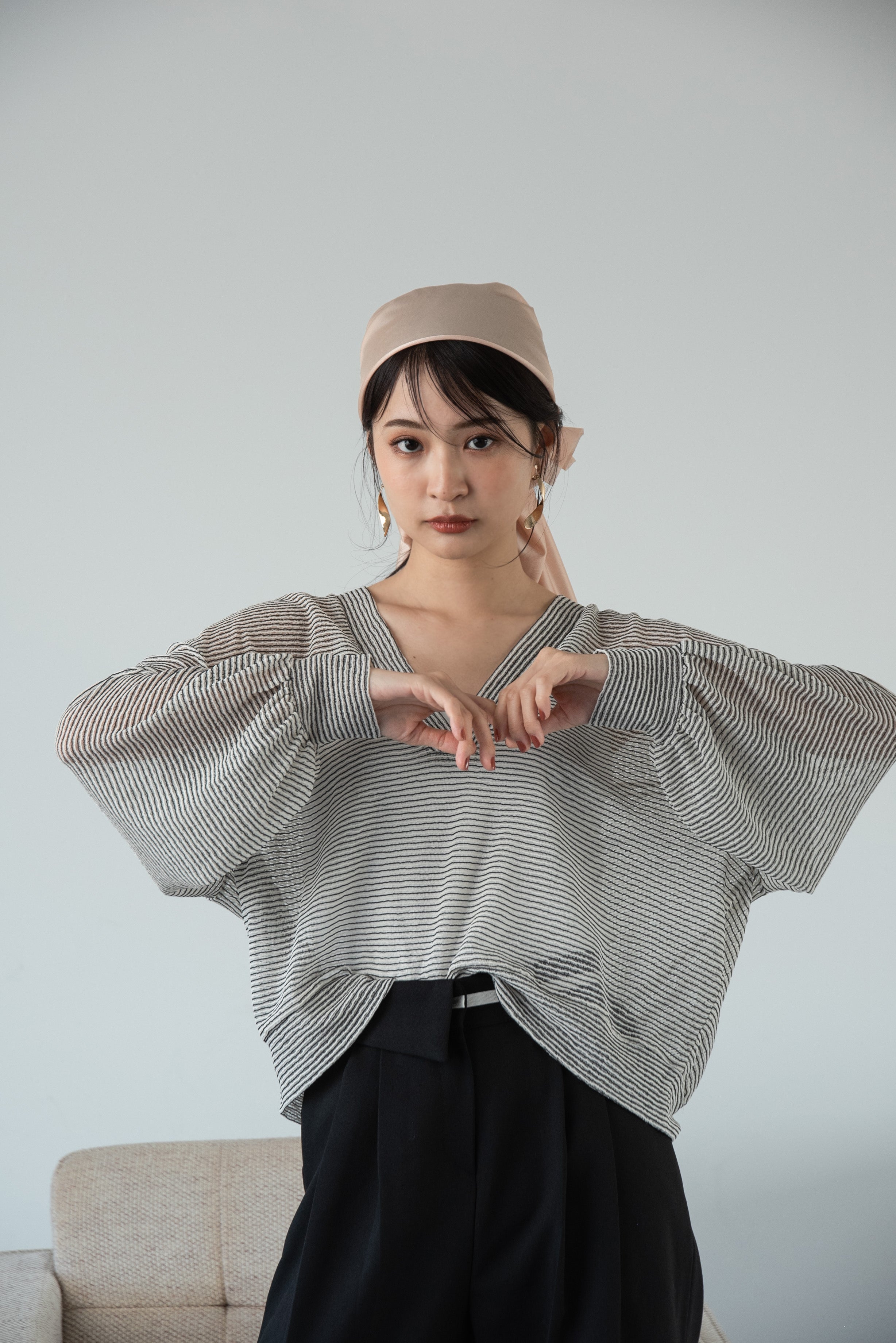 sheer border comfortable tops – eim online（エイム オンライン）