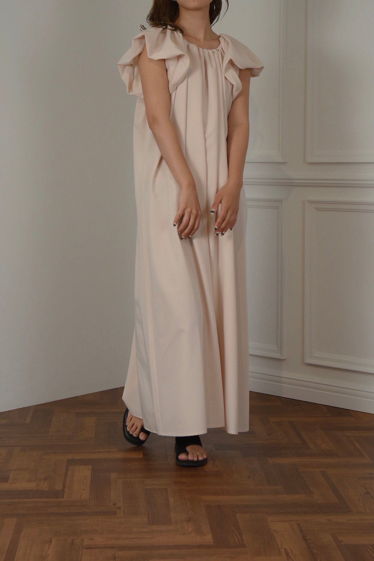 ruffle like sleeve volume ops