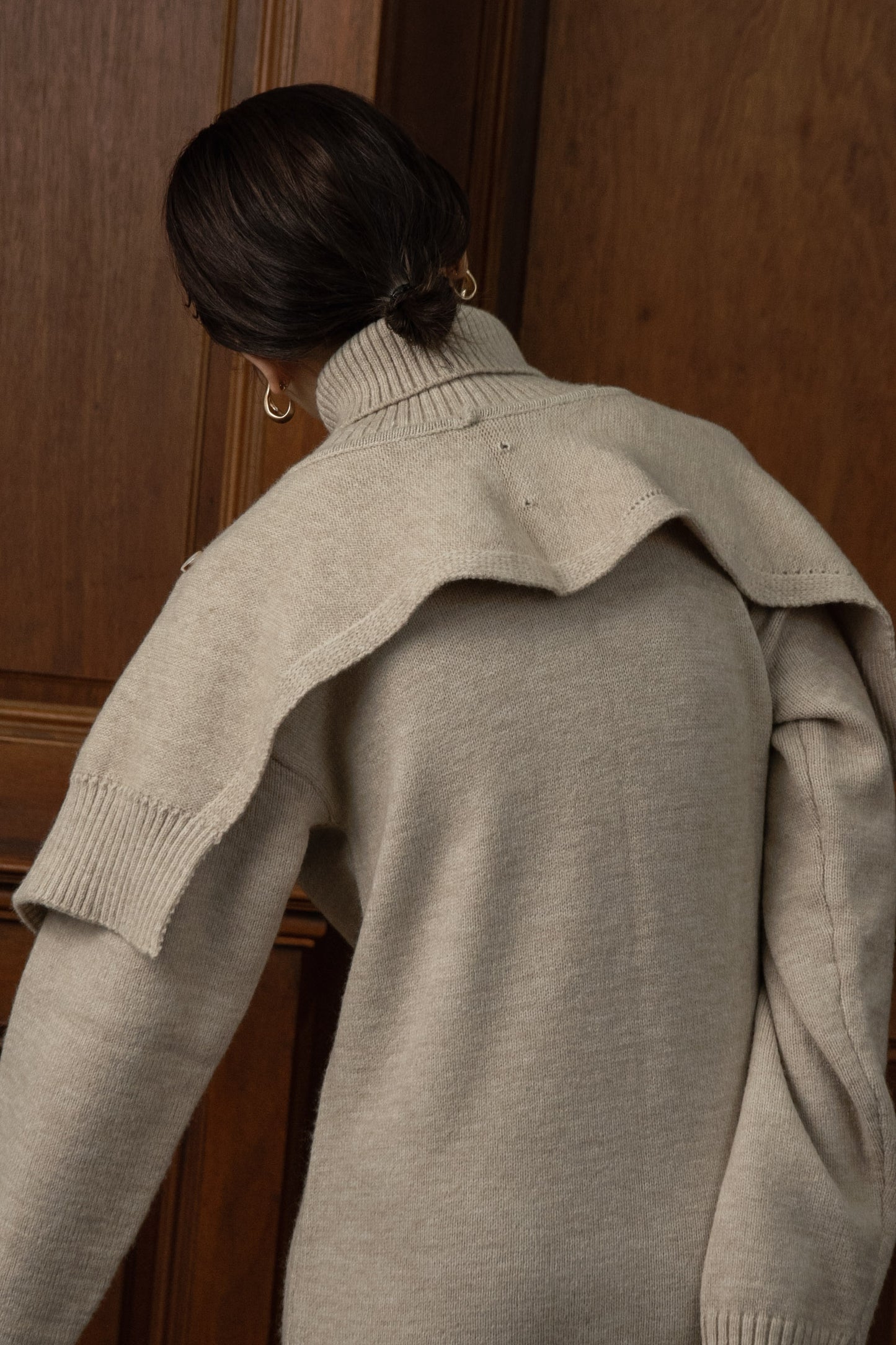 multi way moffle knit ops