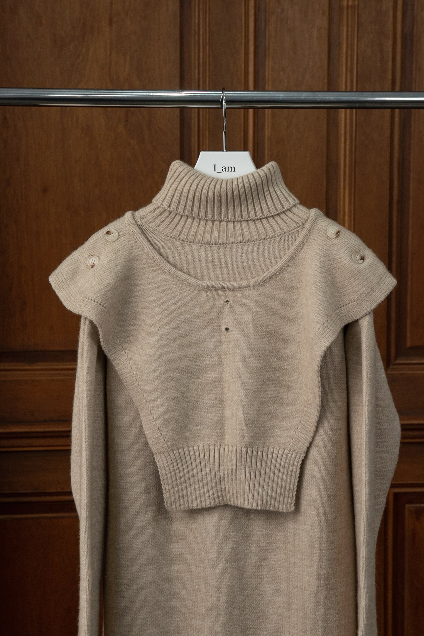 multi way moffle knit ops