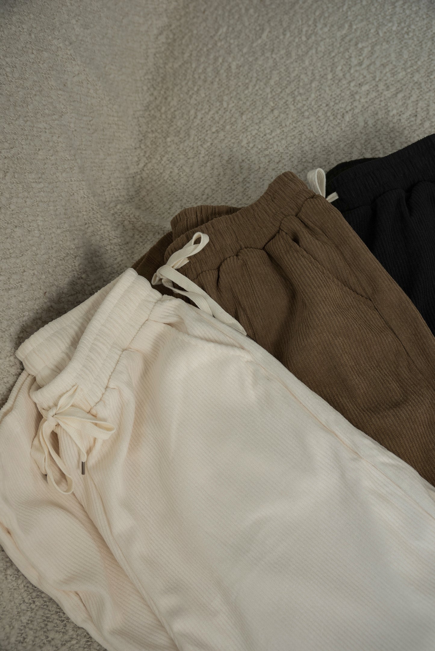 ridge fabric straight rafu pants