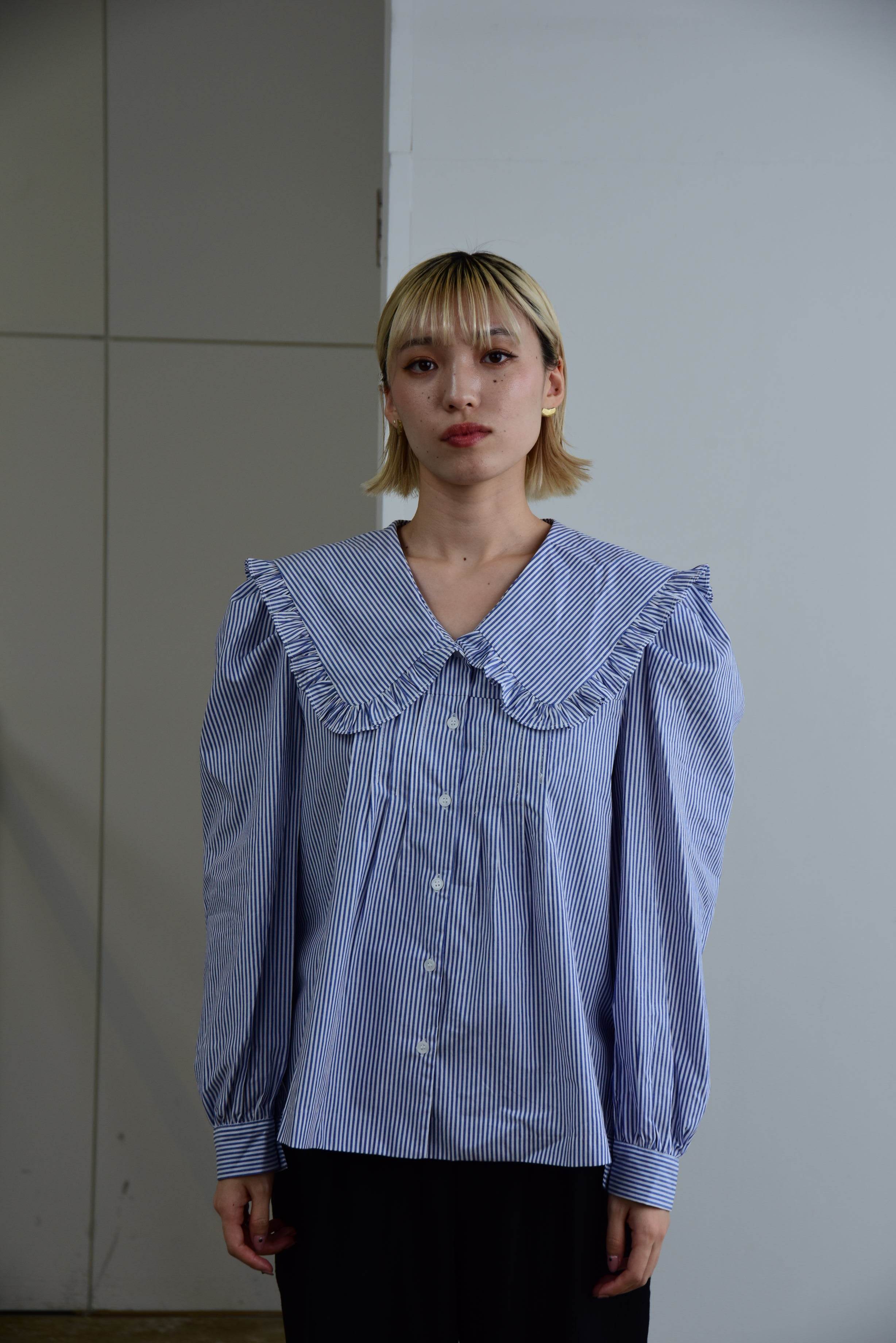 L'Or Pin tuck Blouse