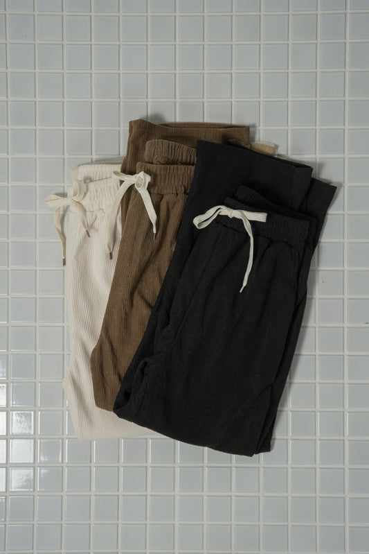 ridge fabric straight rafu pants