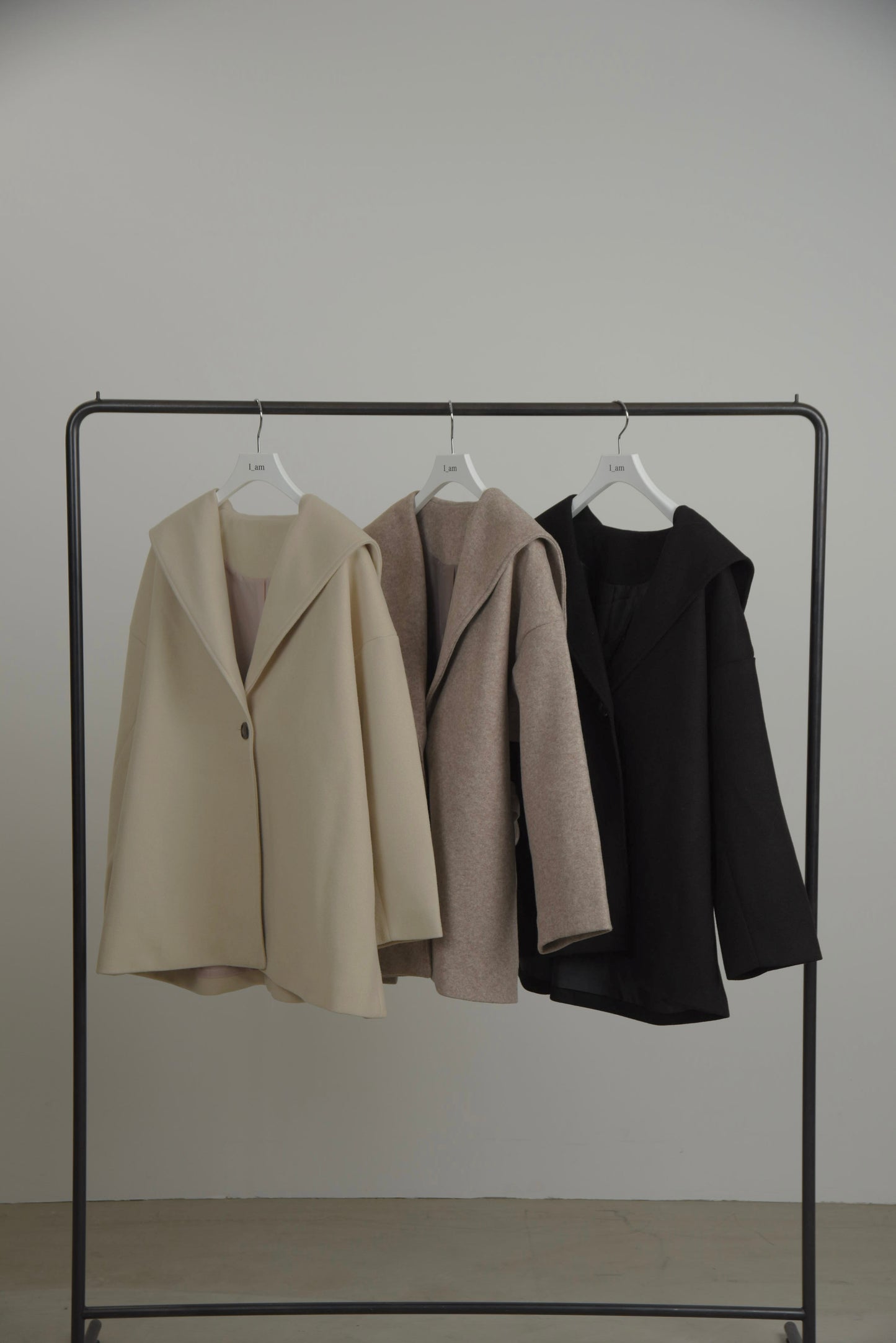 sailor collar midi coat