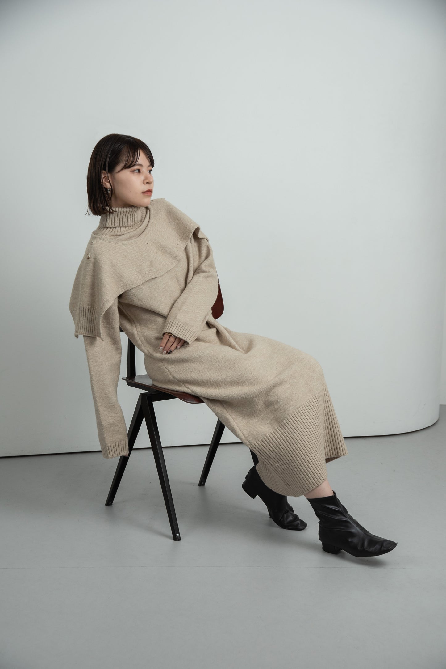 multi way moffle knit ops