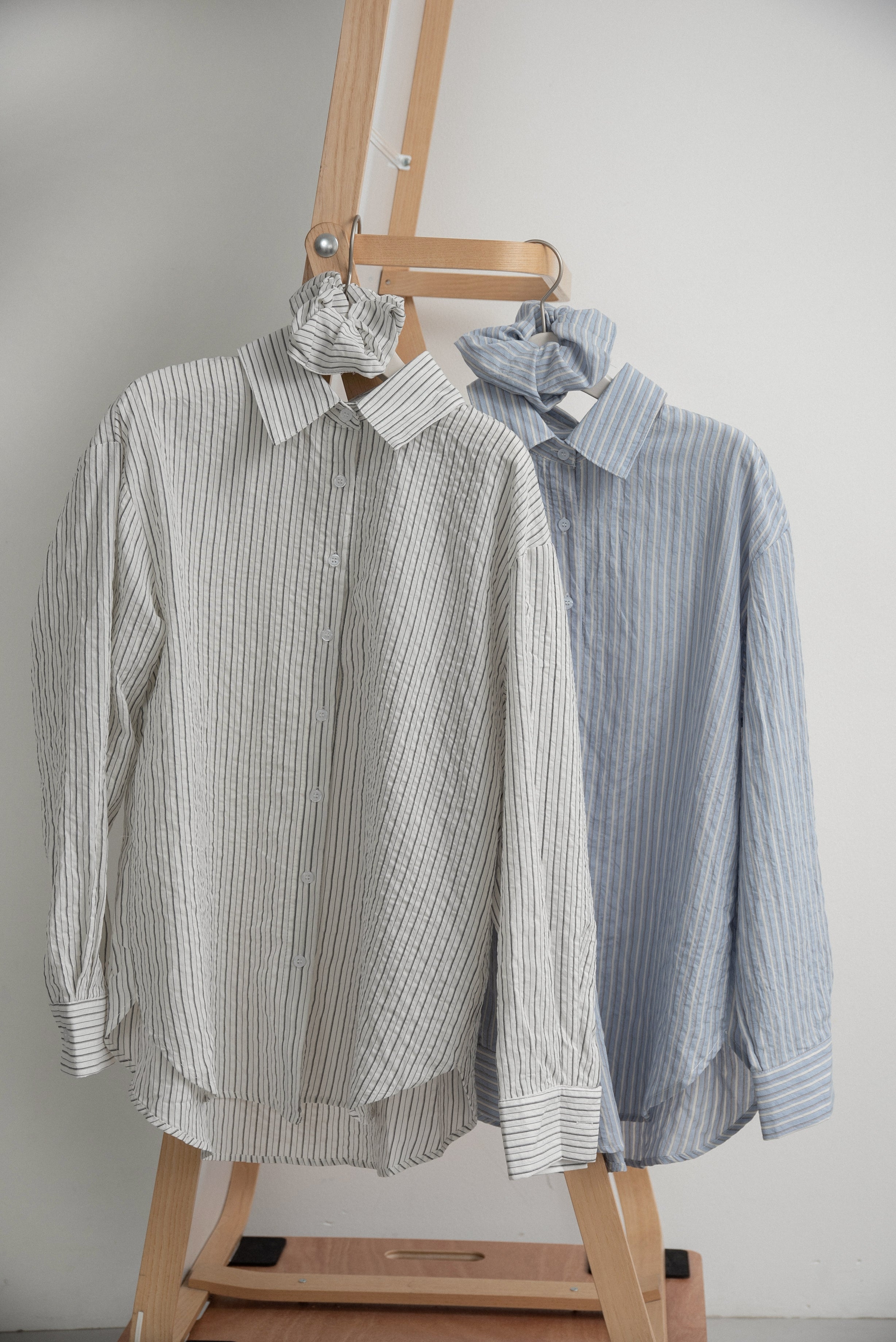 mixed stripe shushu set shirt – eim online（エイム オンライン）