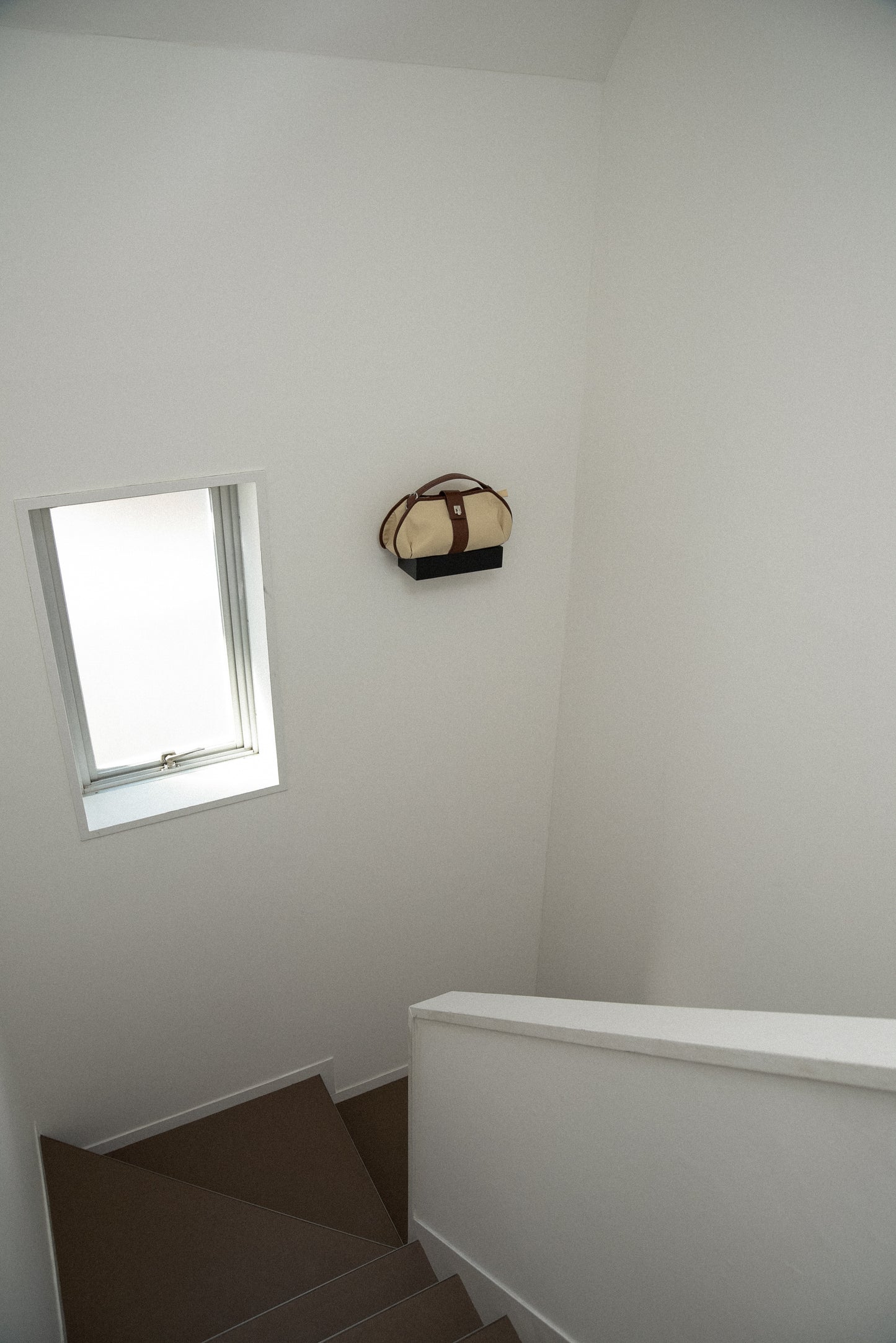 2way handle tuck nylon bag