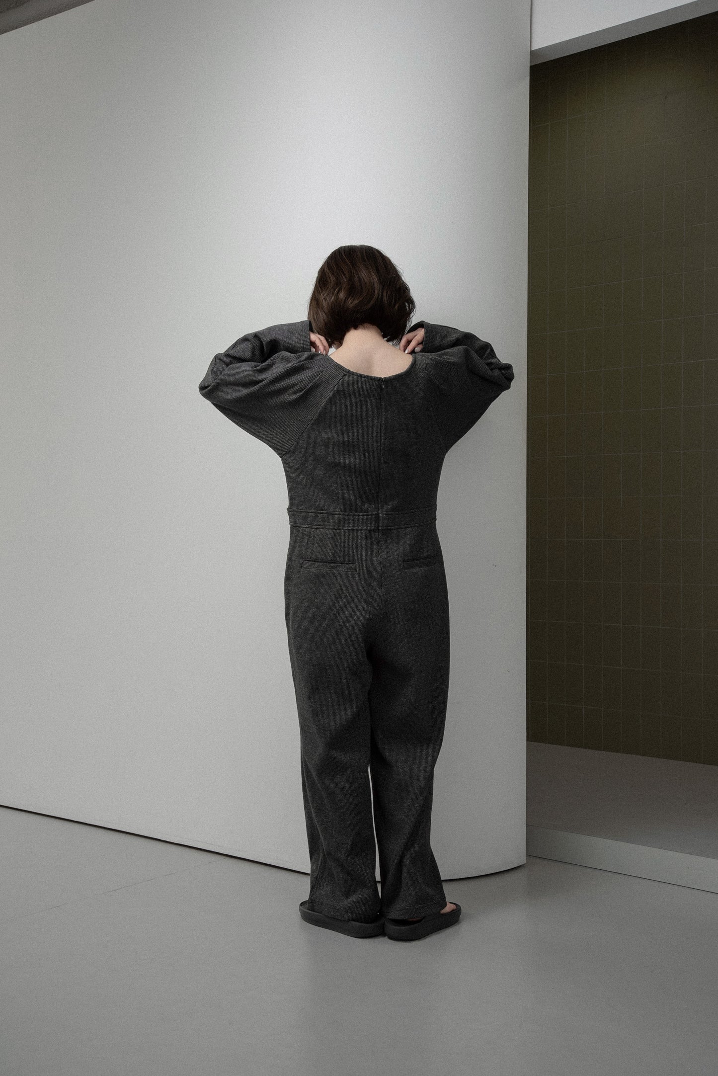 waffle mix shoulder puff allinone