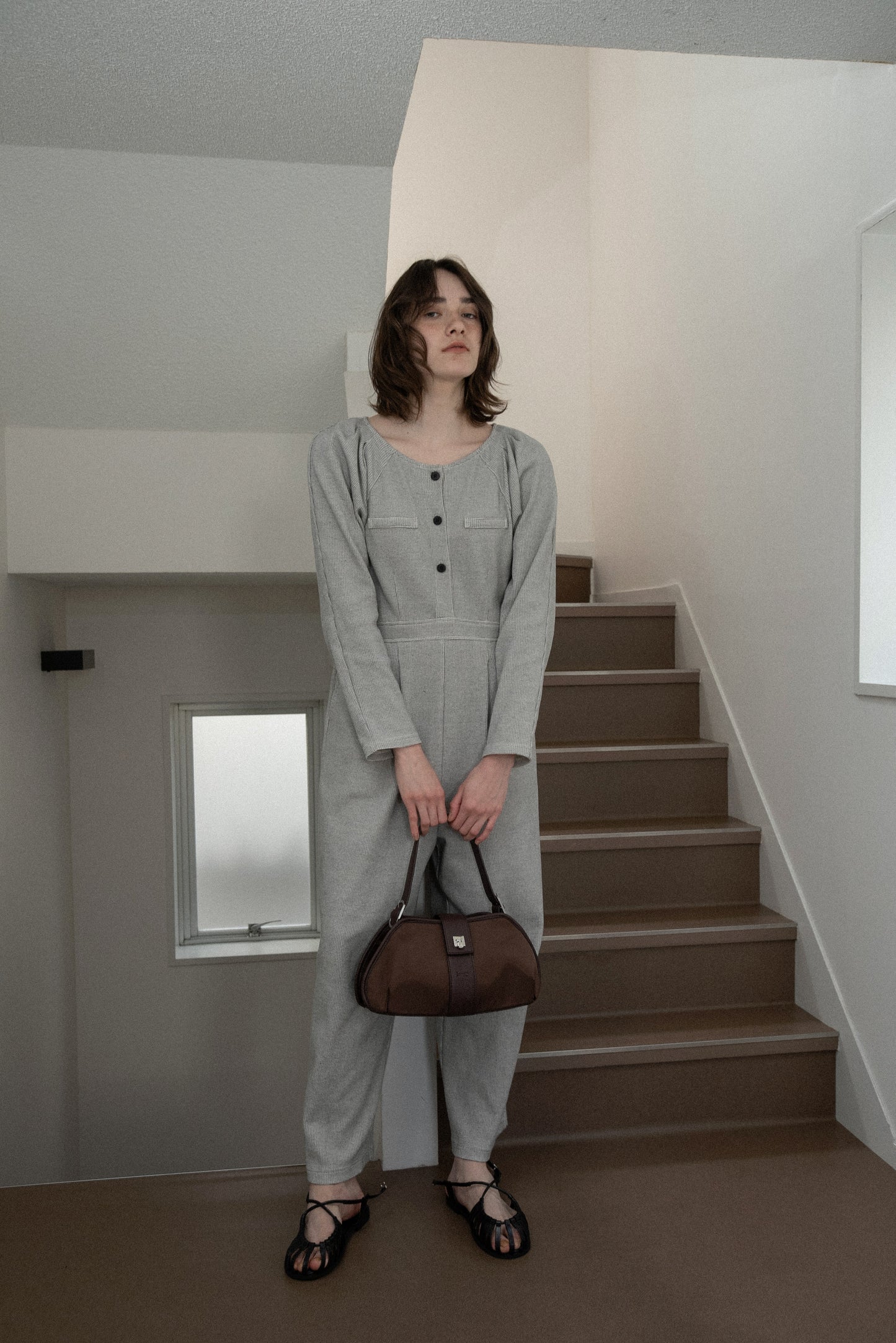 waffle mix shoulder puff allinone