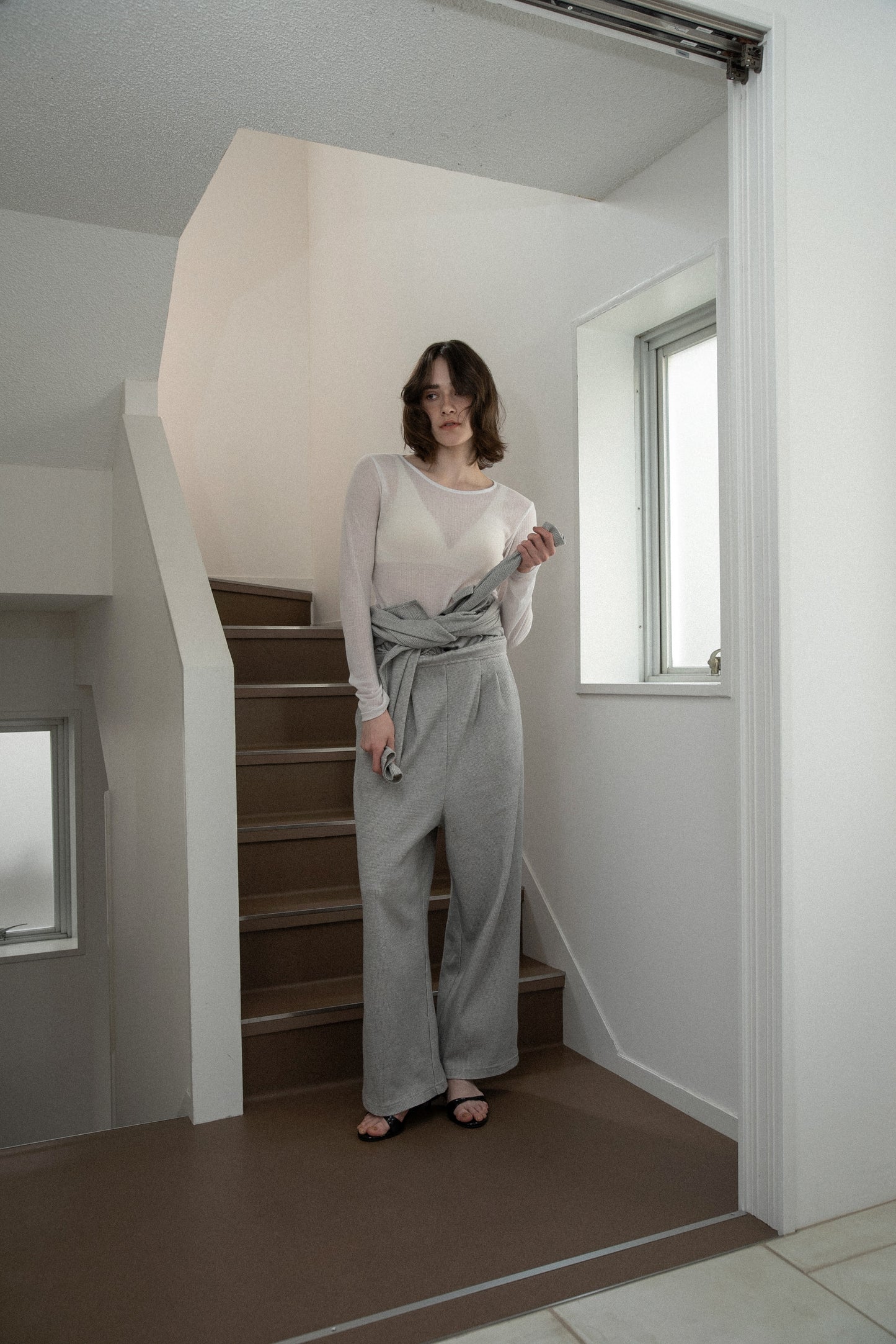 waffle mix shoulder puff allinone