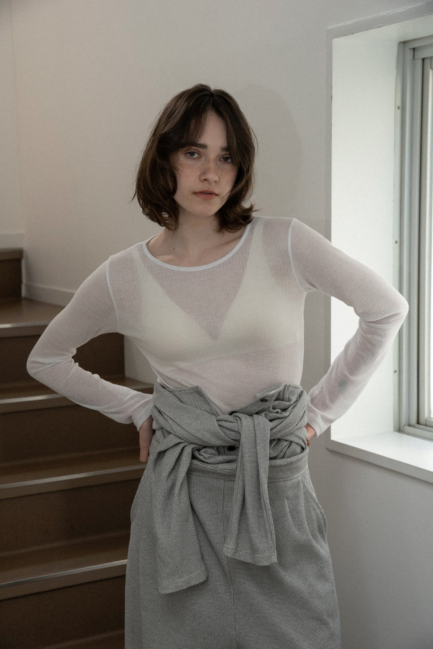 waffle mix shoulder puff allinone