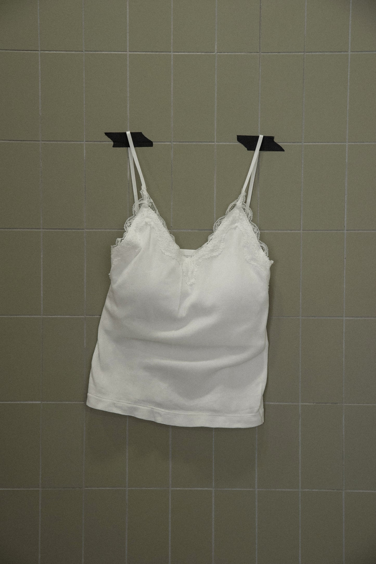 v neck lace thin string cami