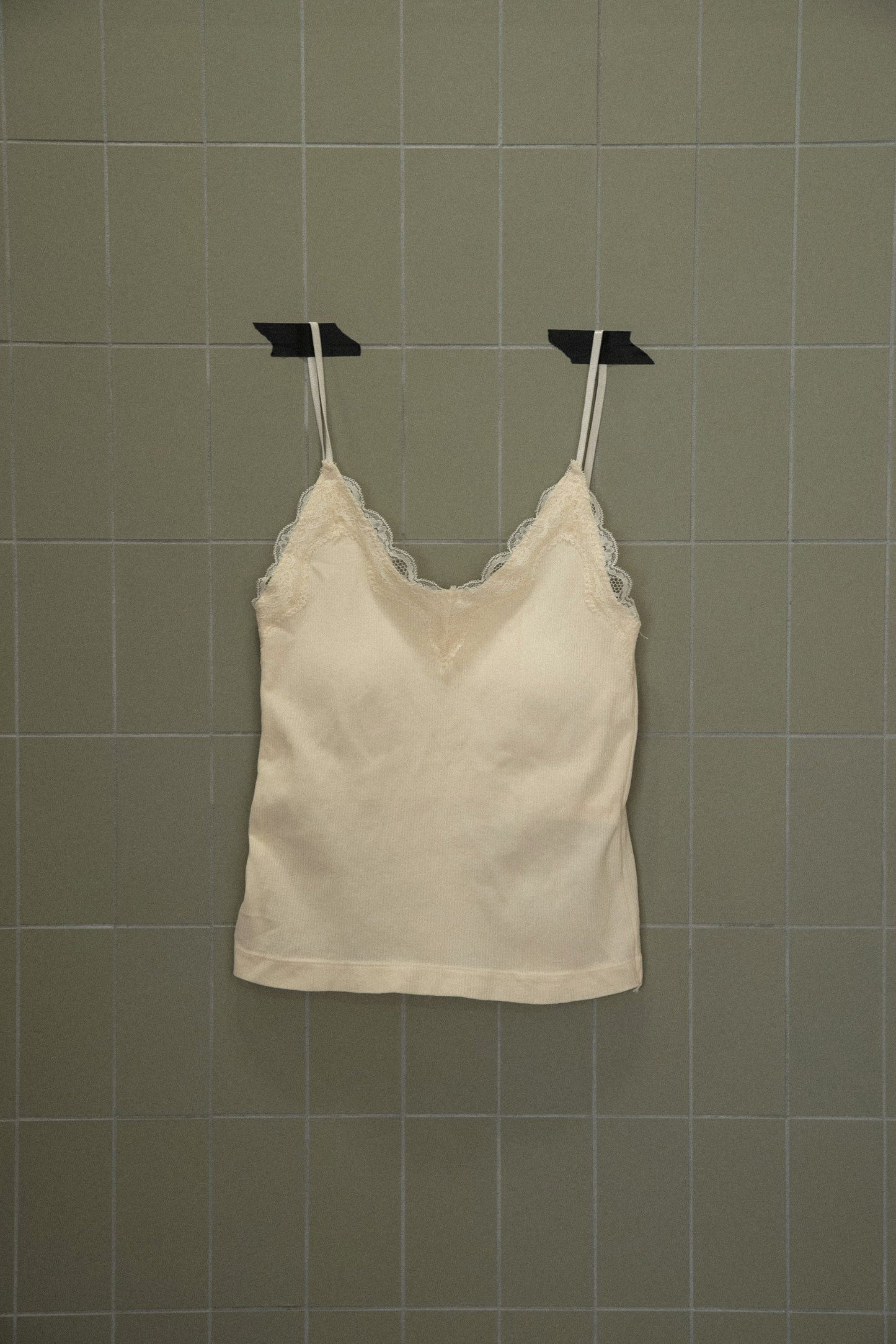 v neck lace thin string cami