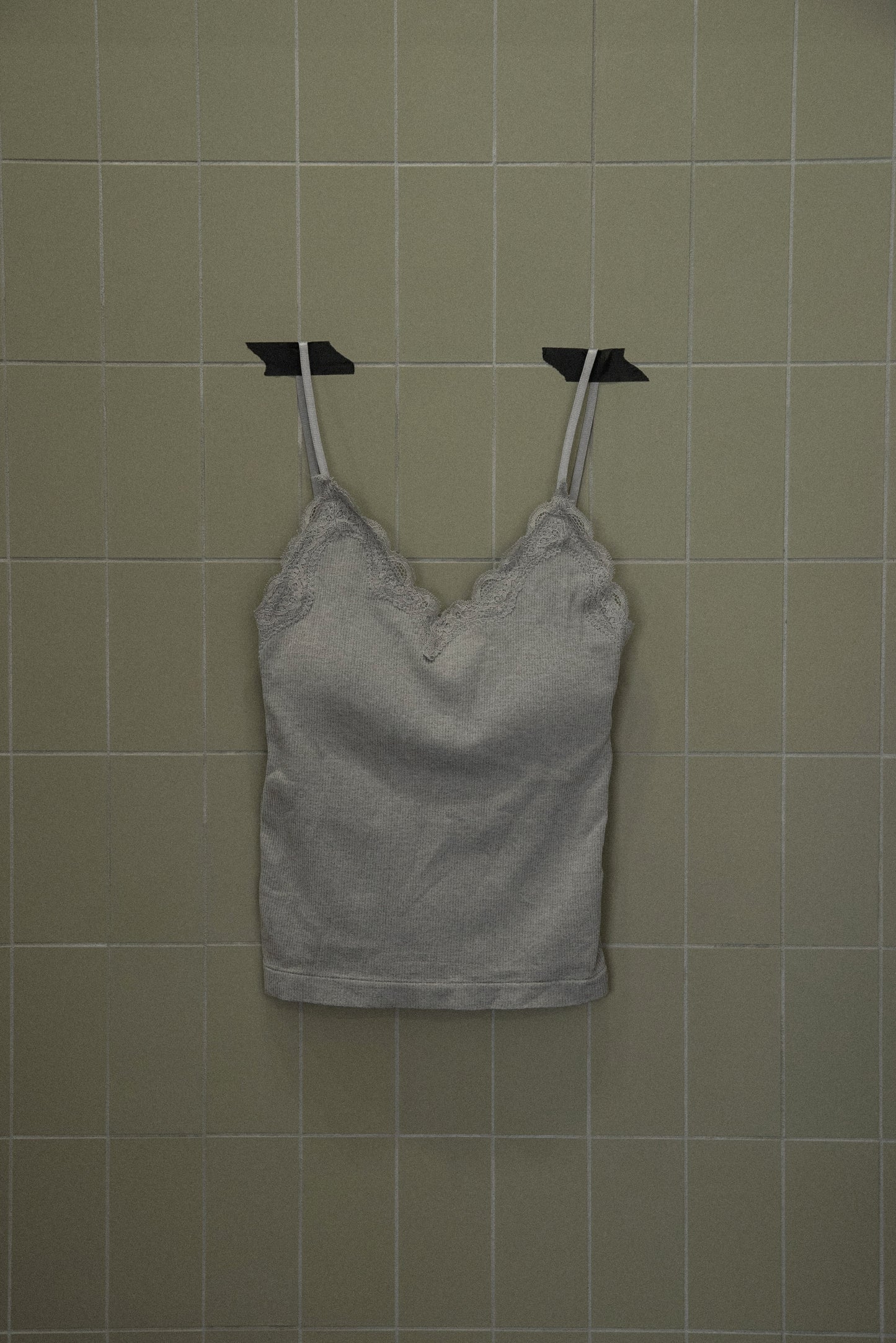 v neck lace thin string cami