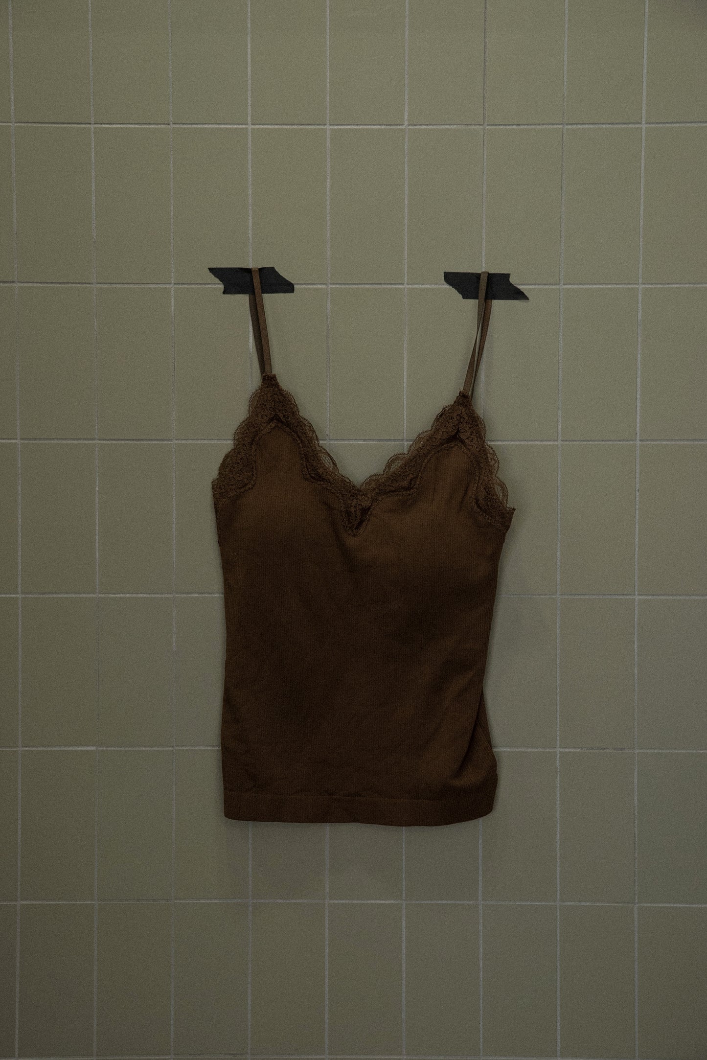 v neck lace thin string cami