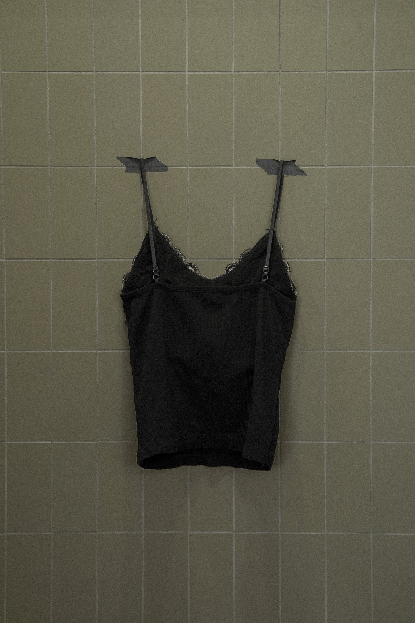 v neck lace thin string cami