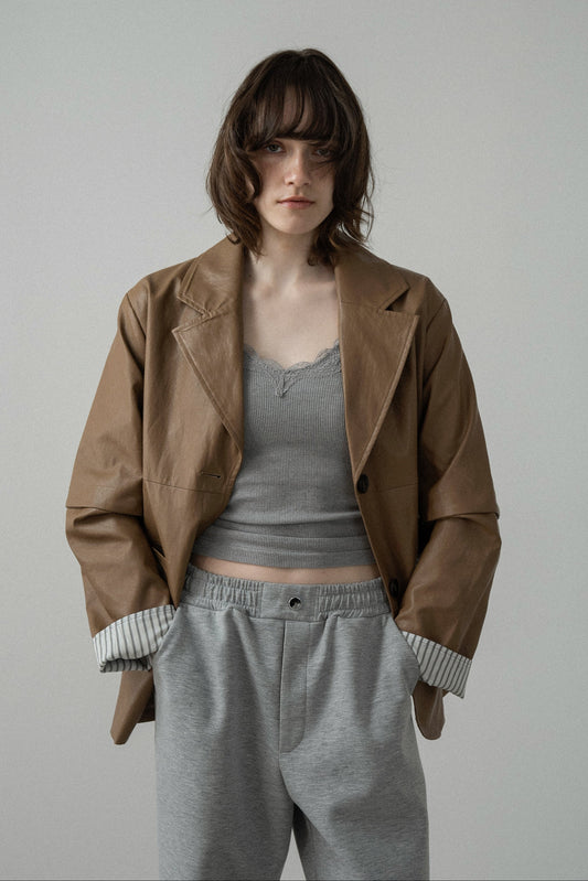 2way sleeve embroidery jacket