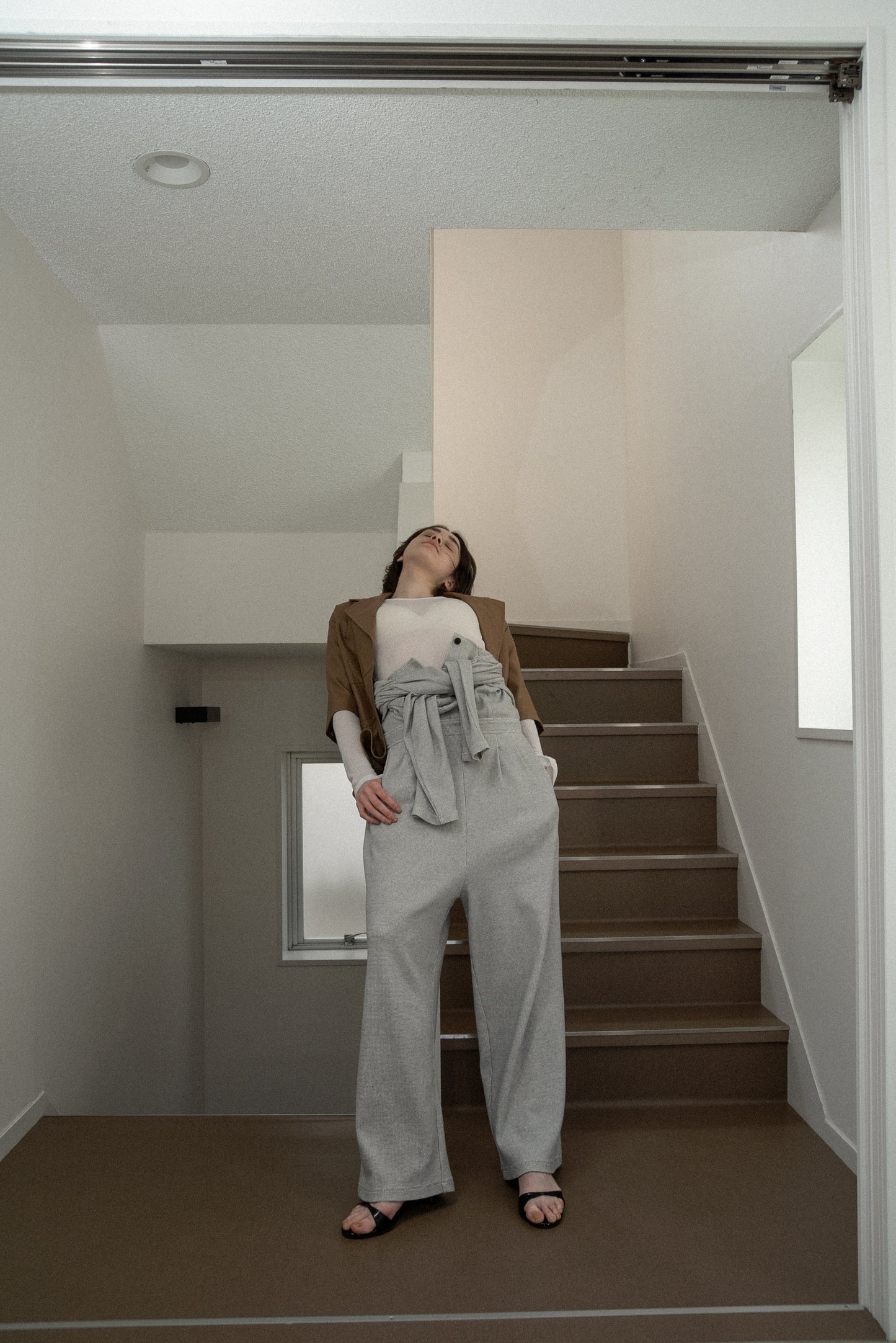 waffle mix shoulder puff allinone