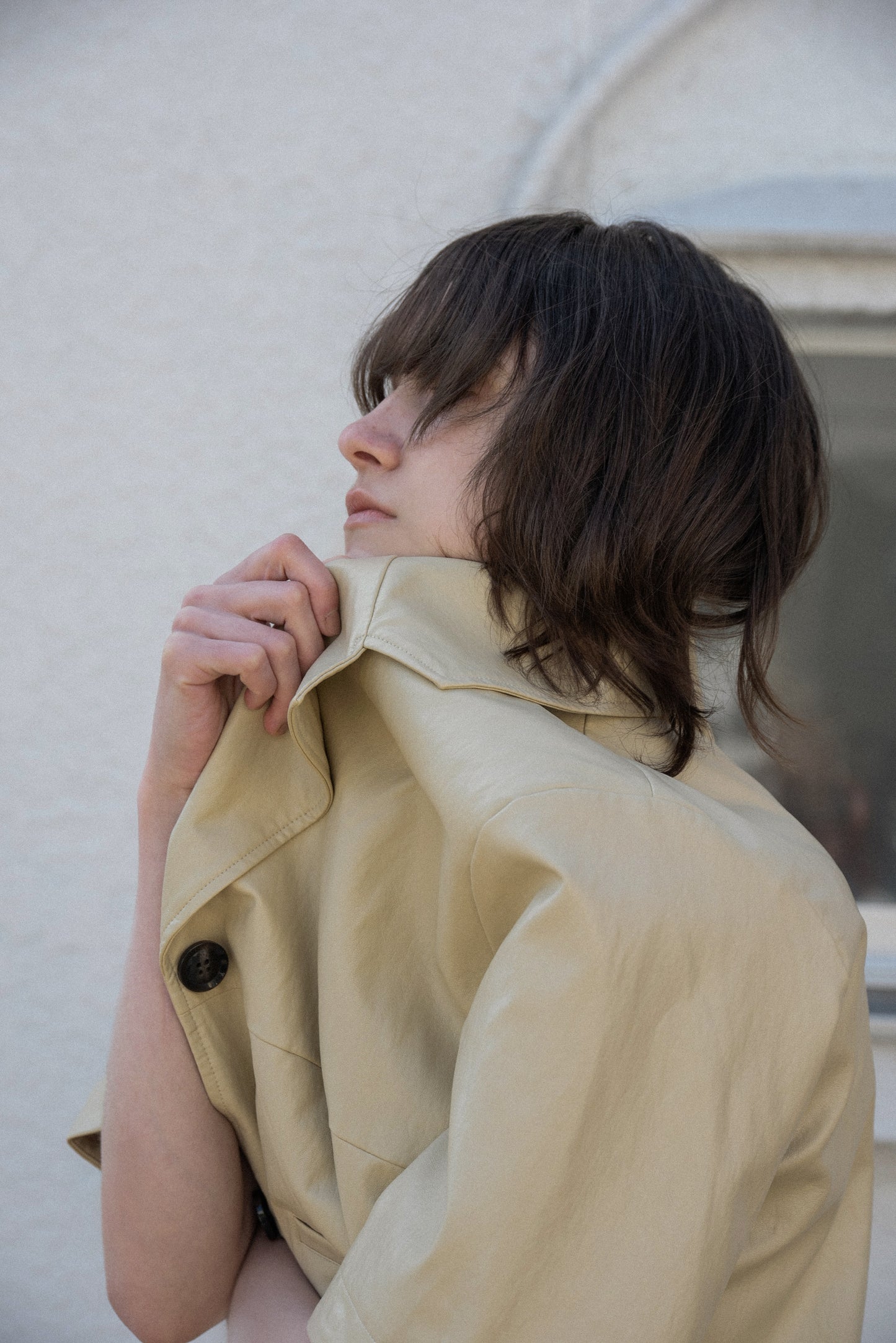 2way sleeve embroidery jacket